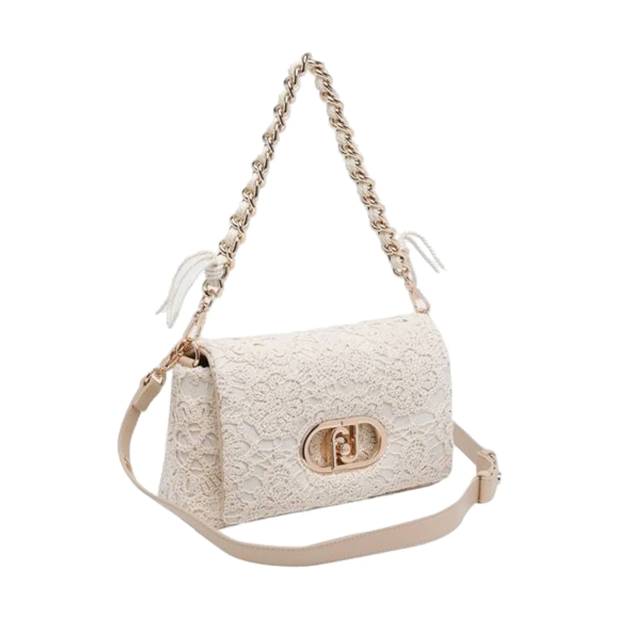 Borsa a spalla Donna con ricami floreali - Image 2
