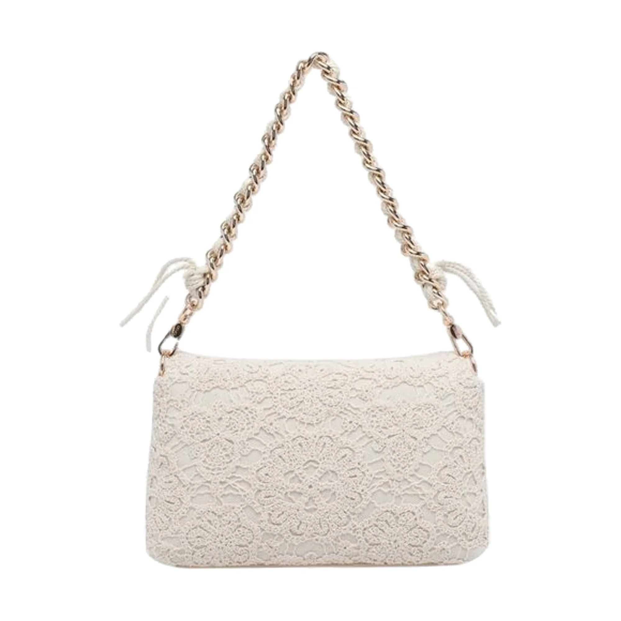 Borsa a spalla Donna con ricami floreali - Image 3
