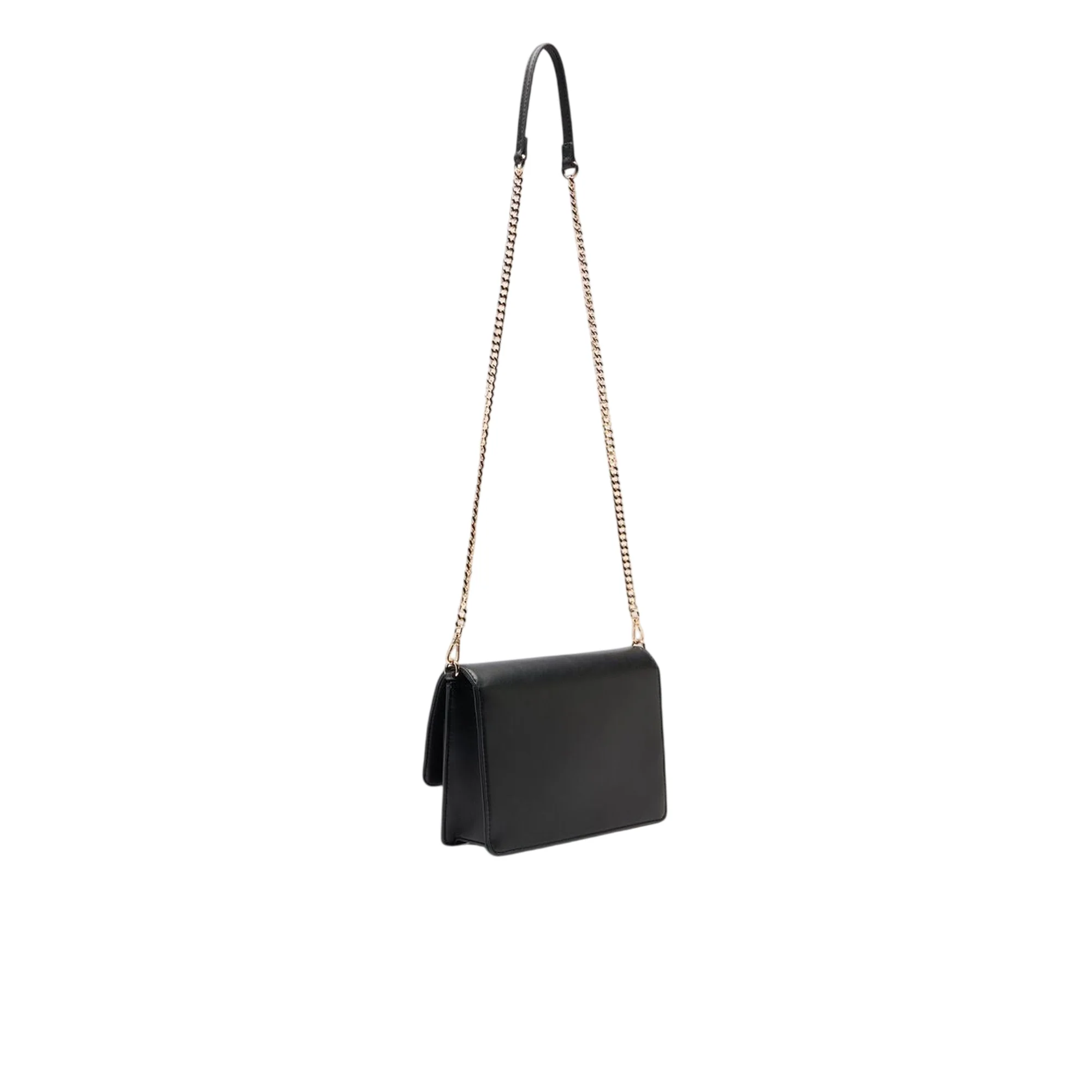 Borsa a tracolla media Donna Nero - Image 2