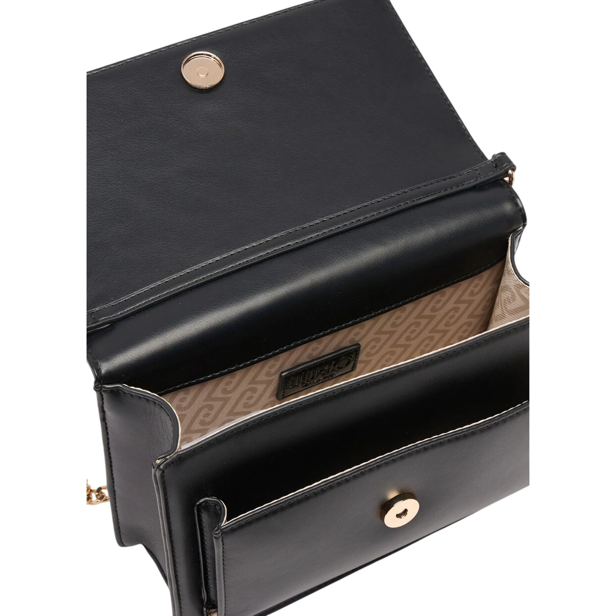 Borsa a tracolla media Donna Nero - Image 3