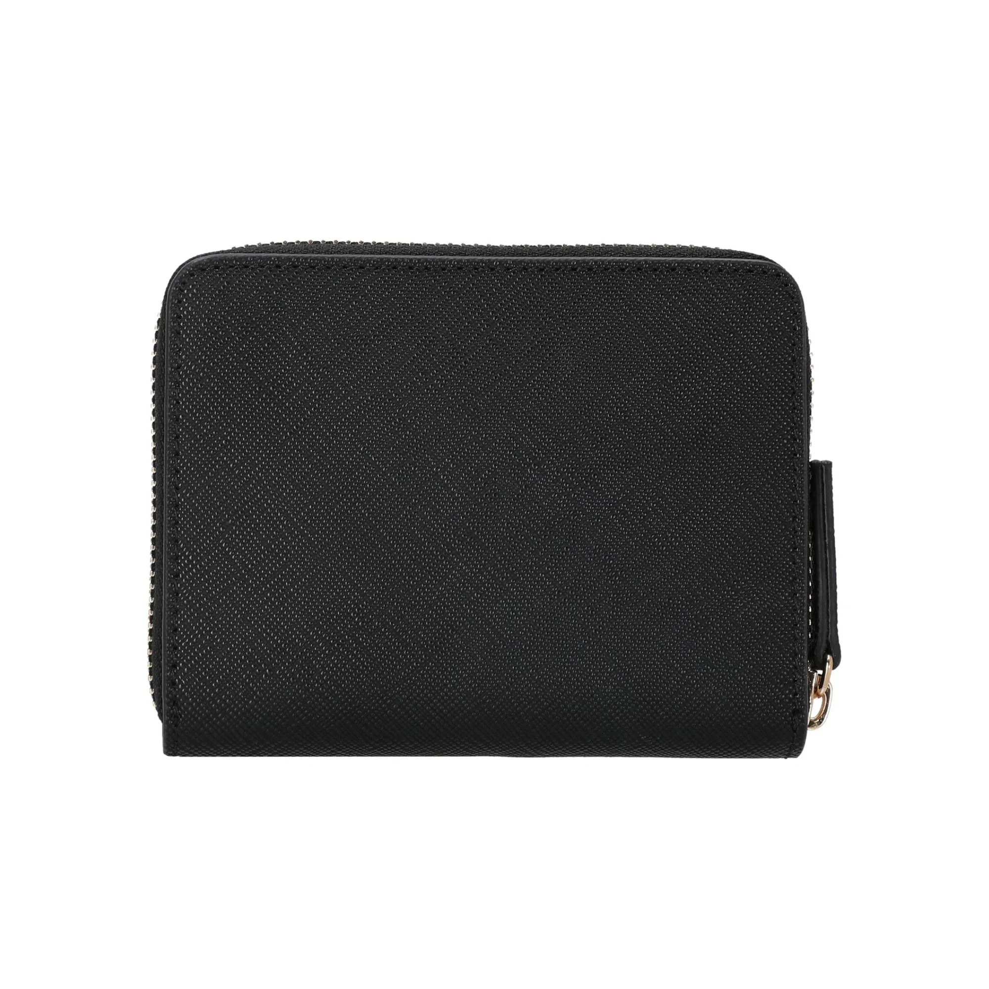 Portafoglio Donna Nero zip around logo in rilievo - Image 3