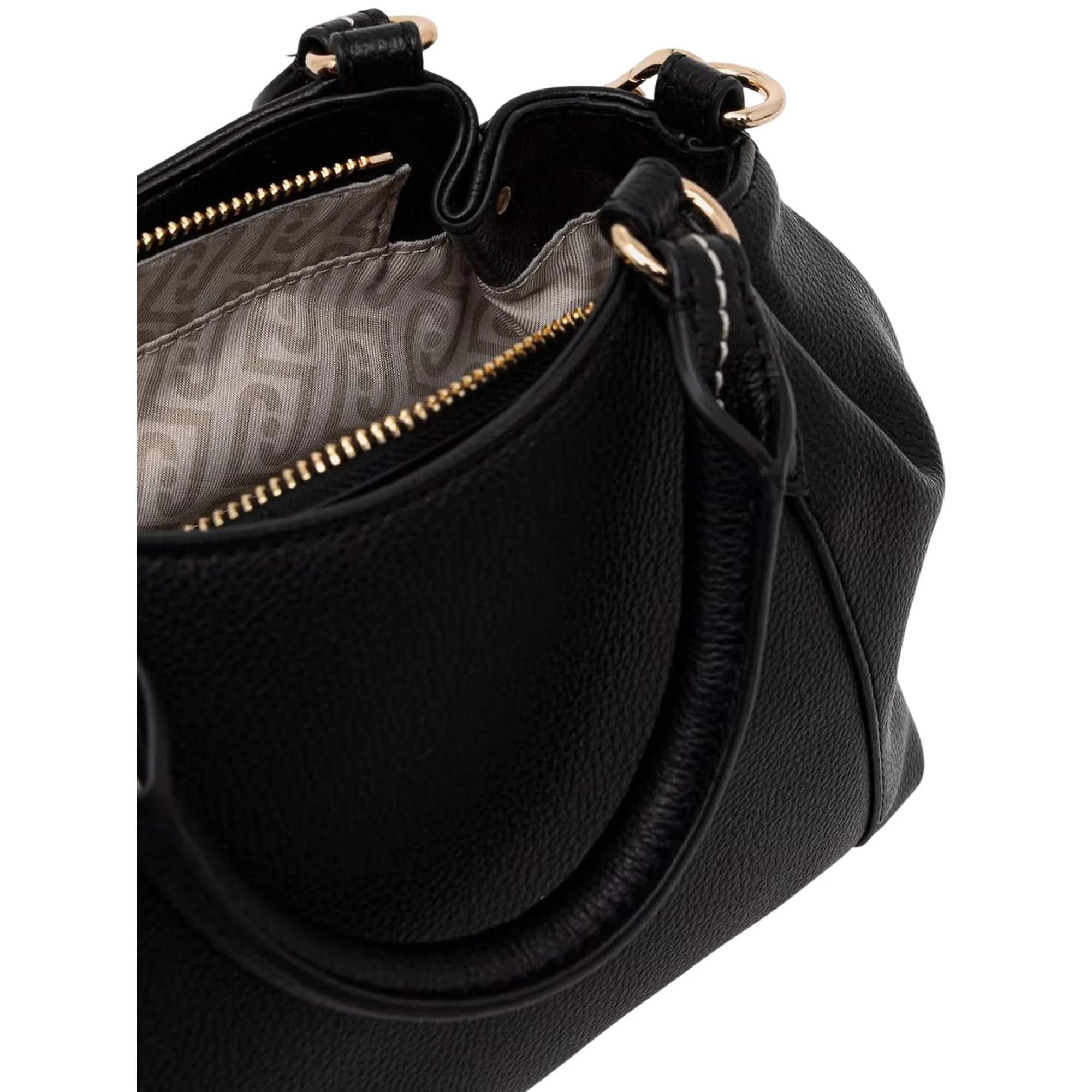 Borsa nera modello Trepida in ecopelle - Image 4