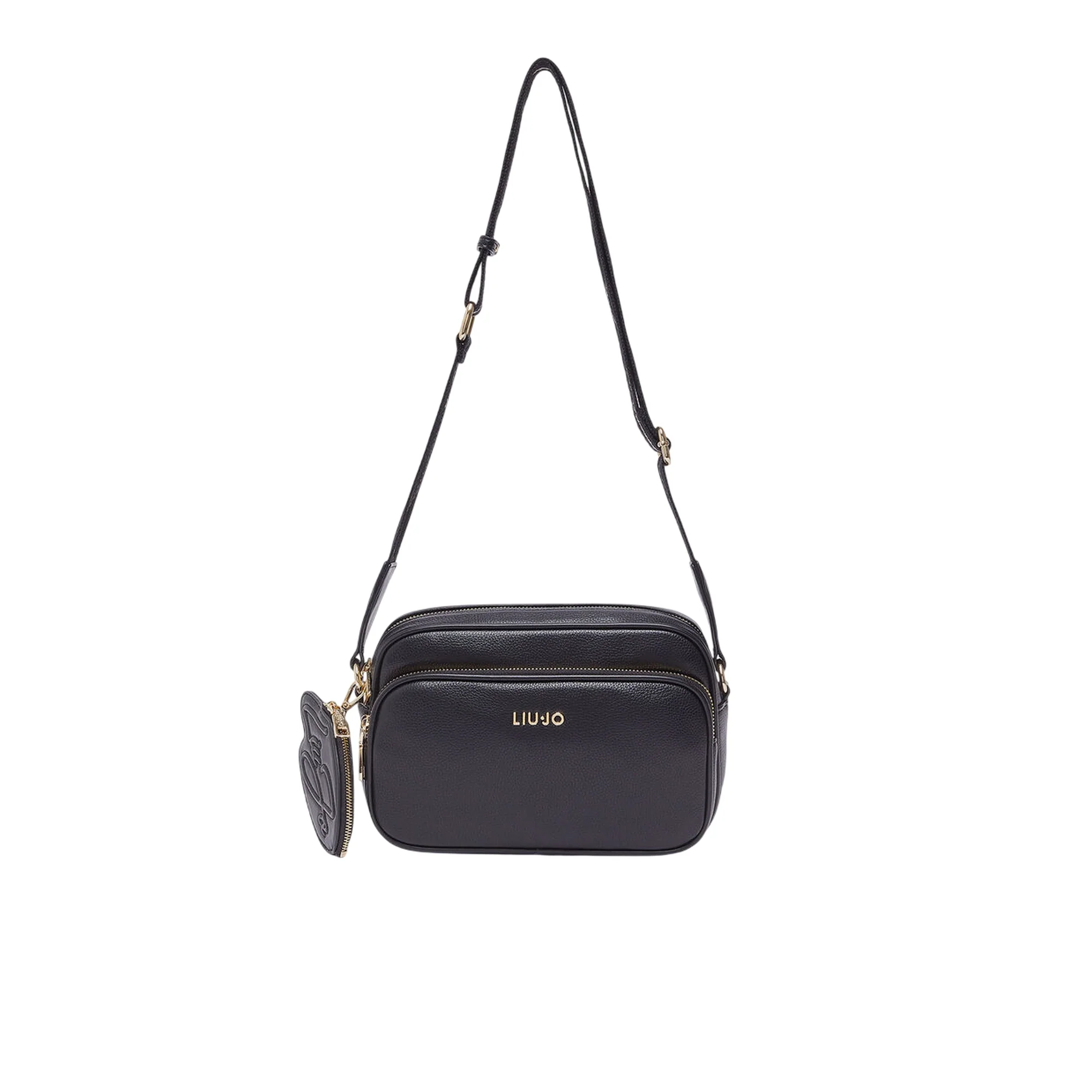 Borsa a tracolla Donna con portamonete Nero