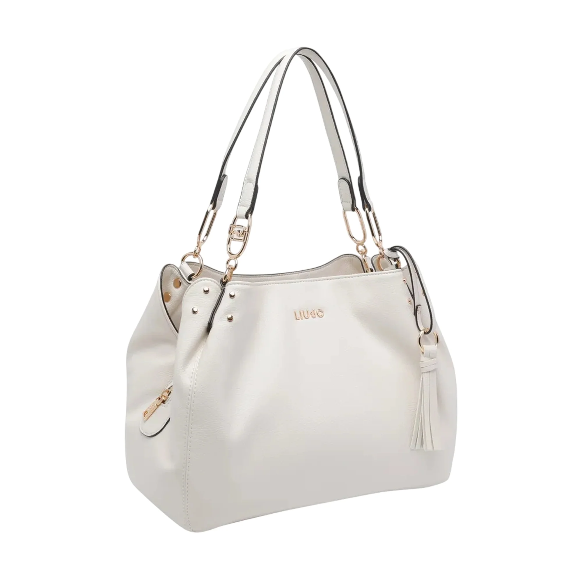 Borsa Donna a spalla con charm con frange - Image 2