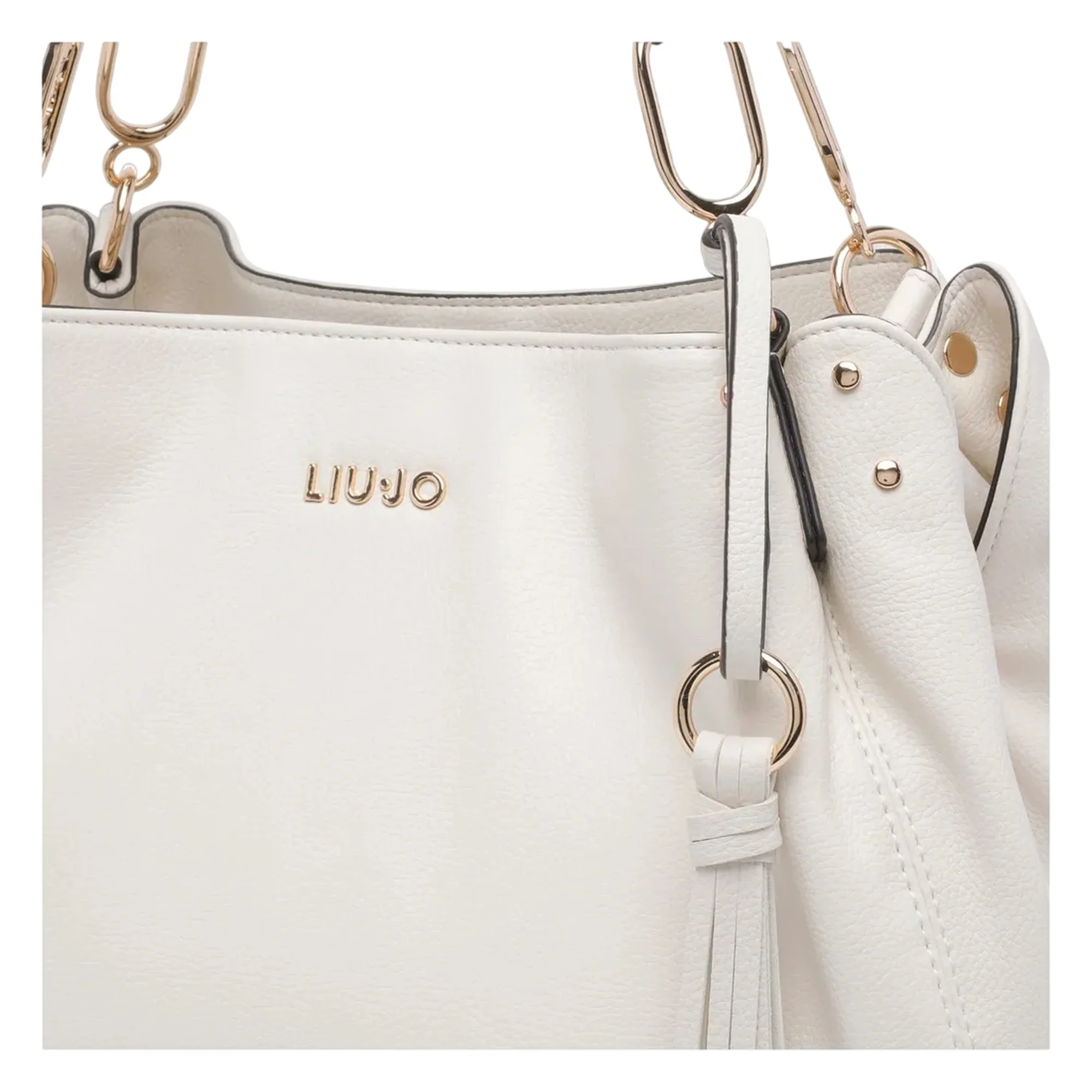 Borsa Donna a spalla con charm con frange - Image 4