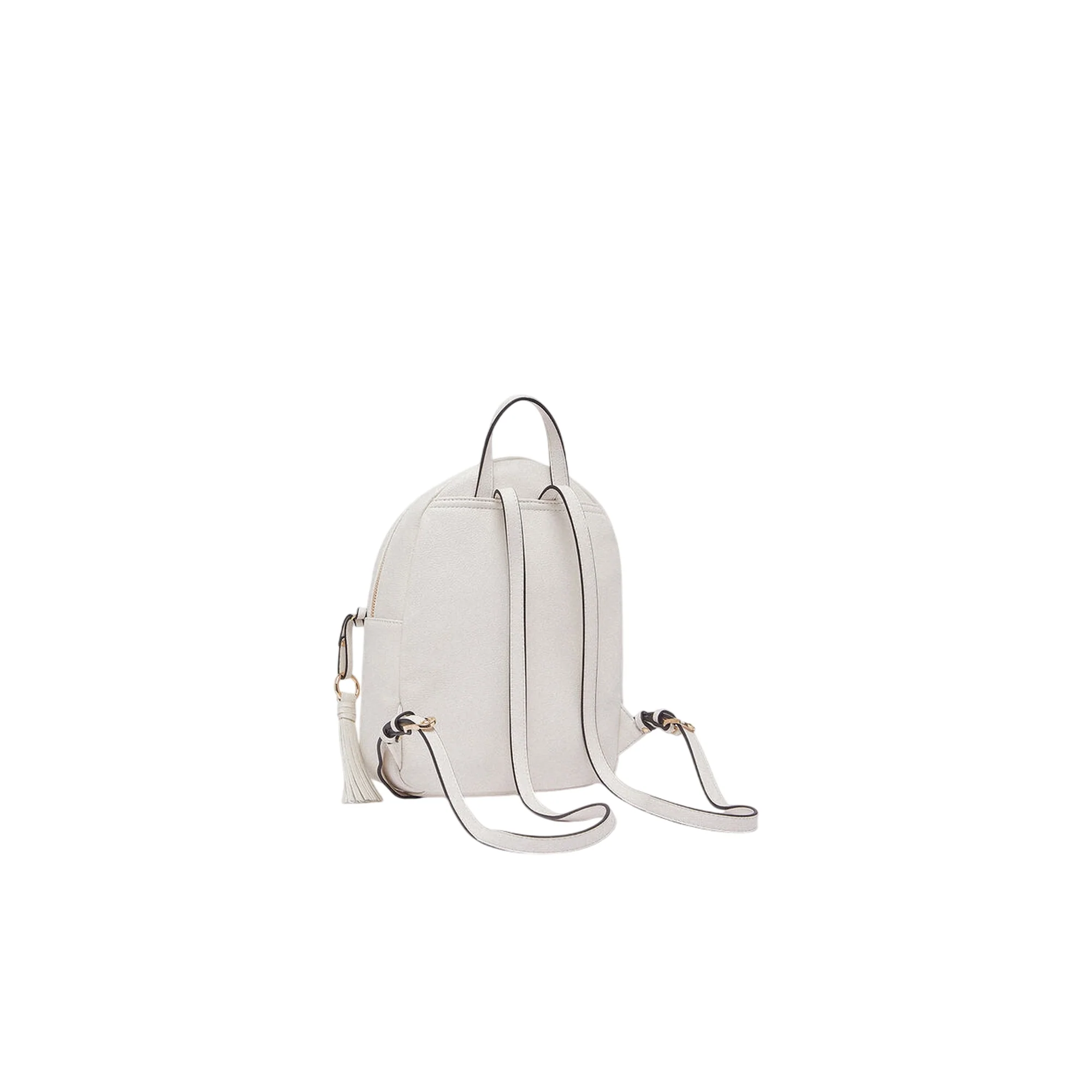 Zaino medio Donna con charm Bianco - Image 2