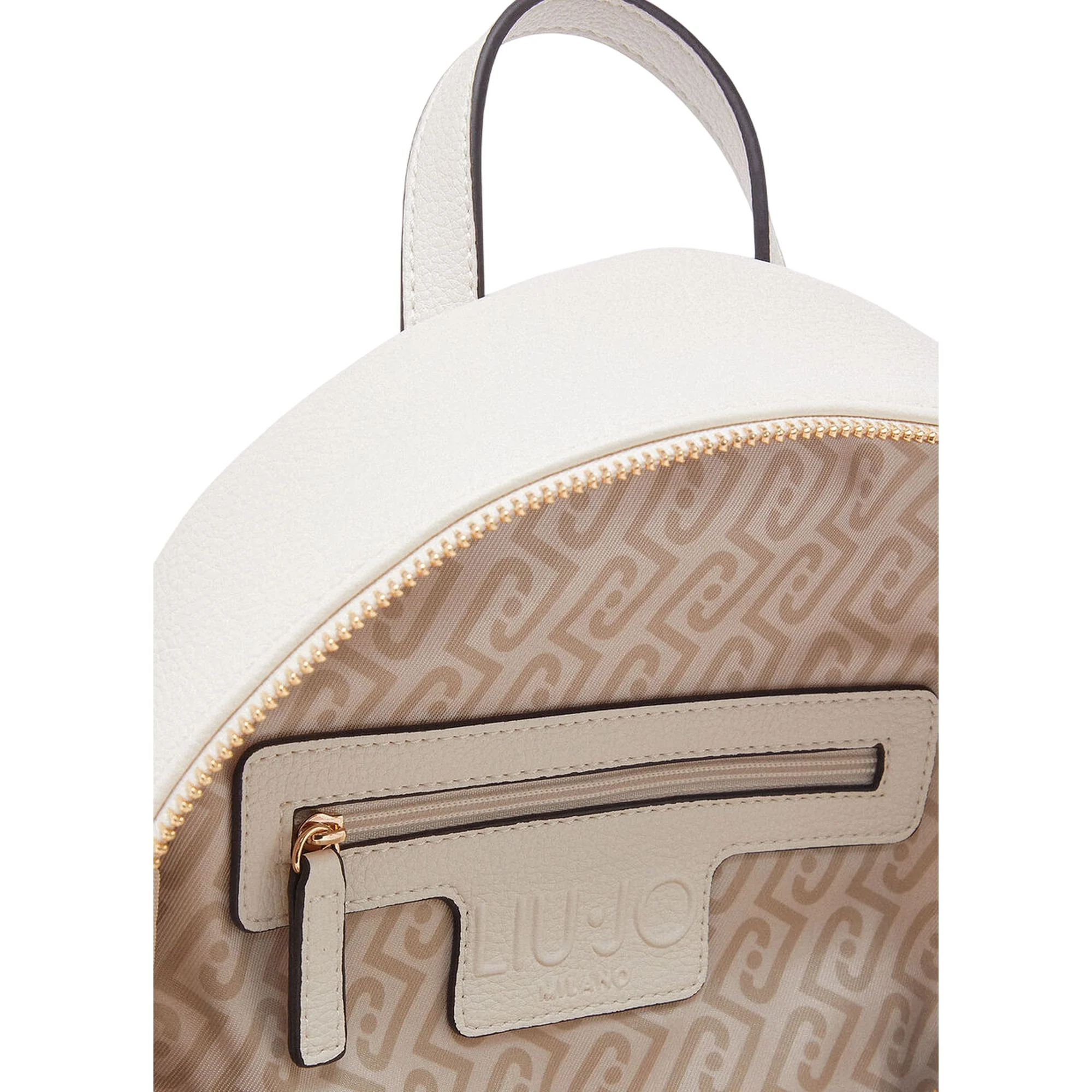 Zaino medio Donna con charm Bianco - Image 3