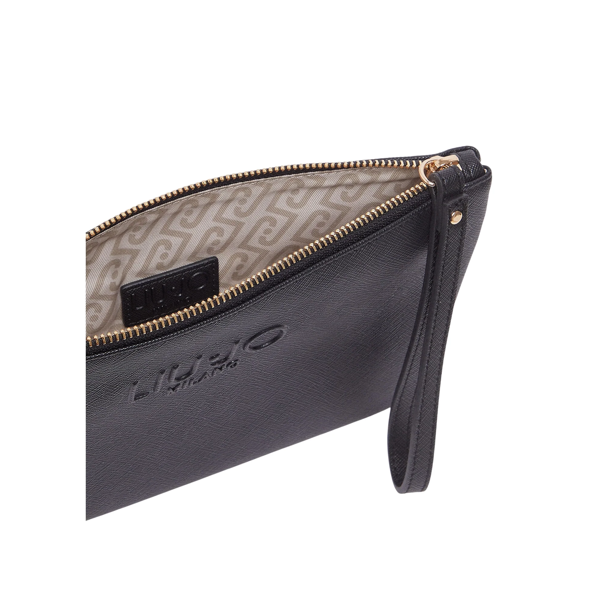Pochette media da Donna nera con zip - Image 3
