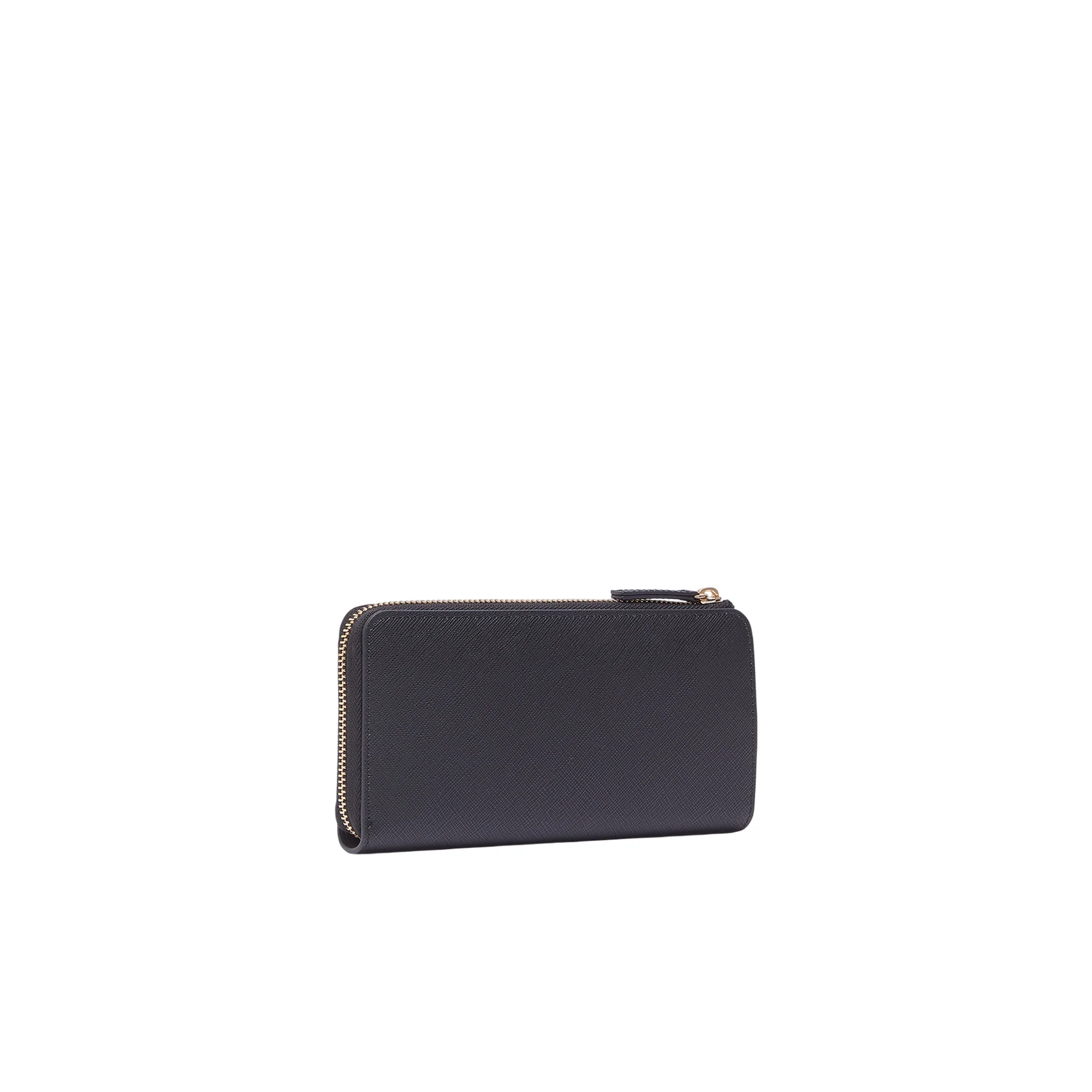 Portafoglio grande Donna con zip Nero - Image 2