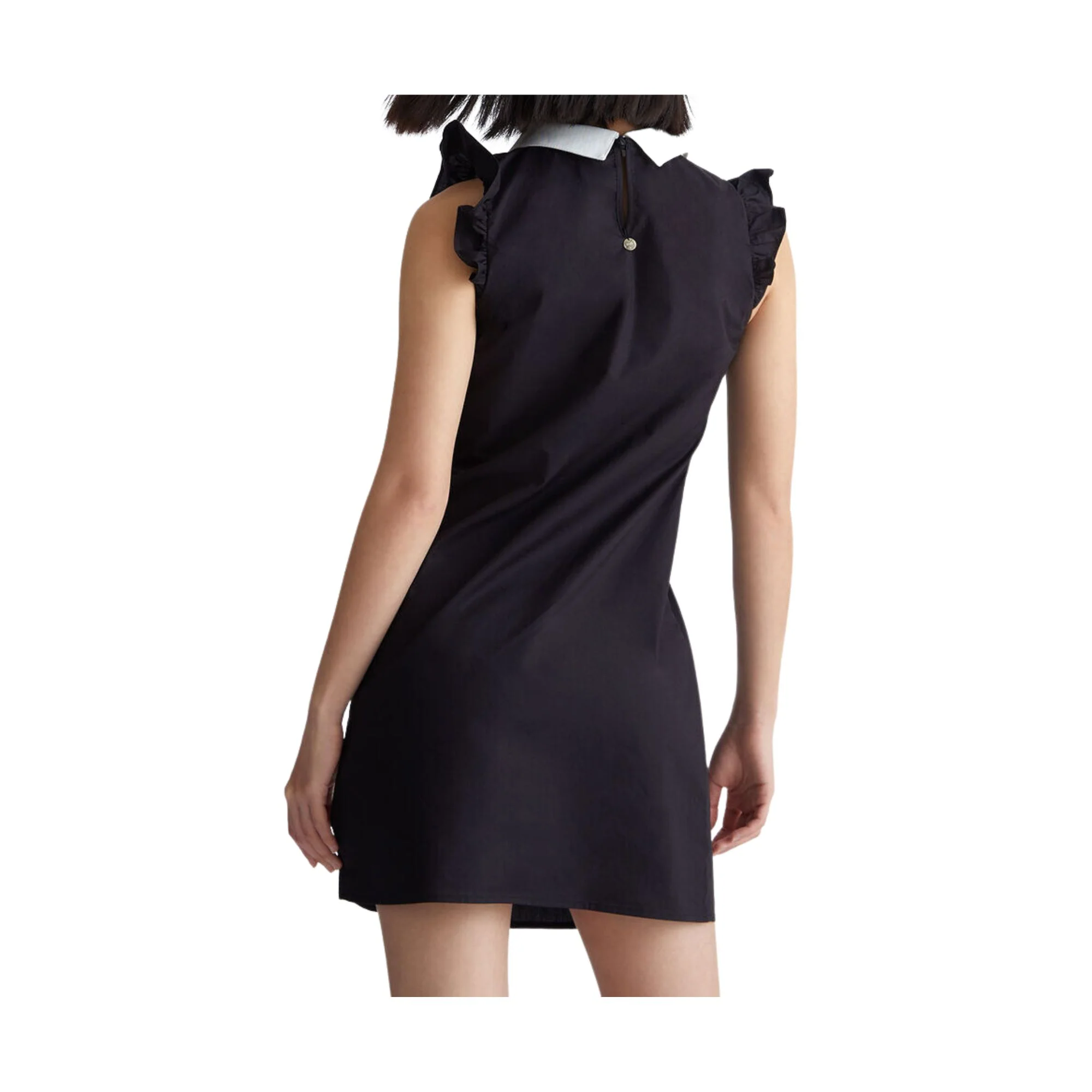 Abito Donna mini con colletto strass - Image 3