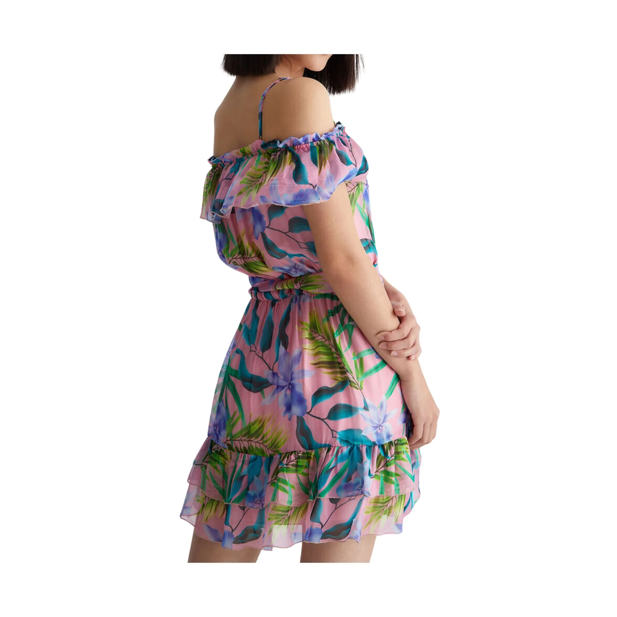 Abito Donna mini in misto seta - Image 4