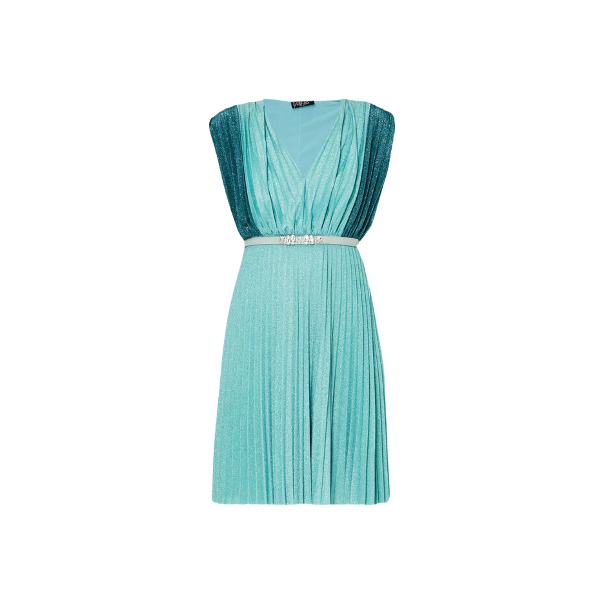 Vestito Donna plissé in lurex