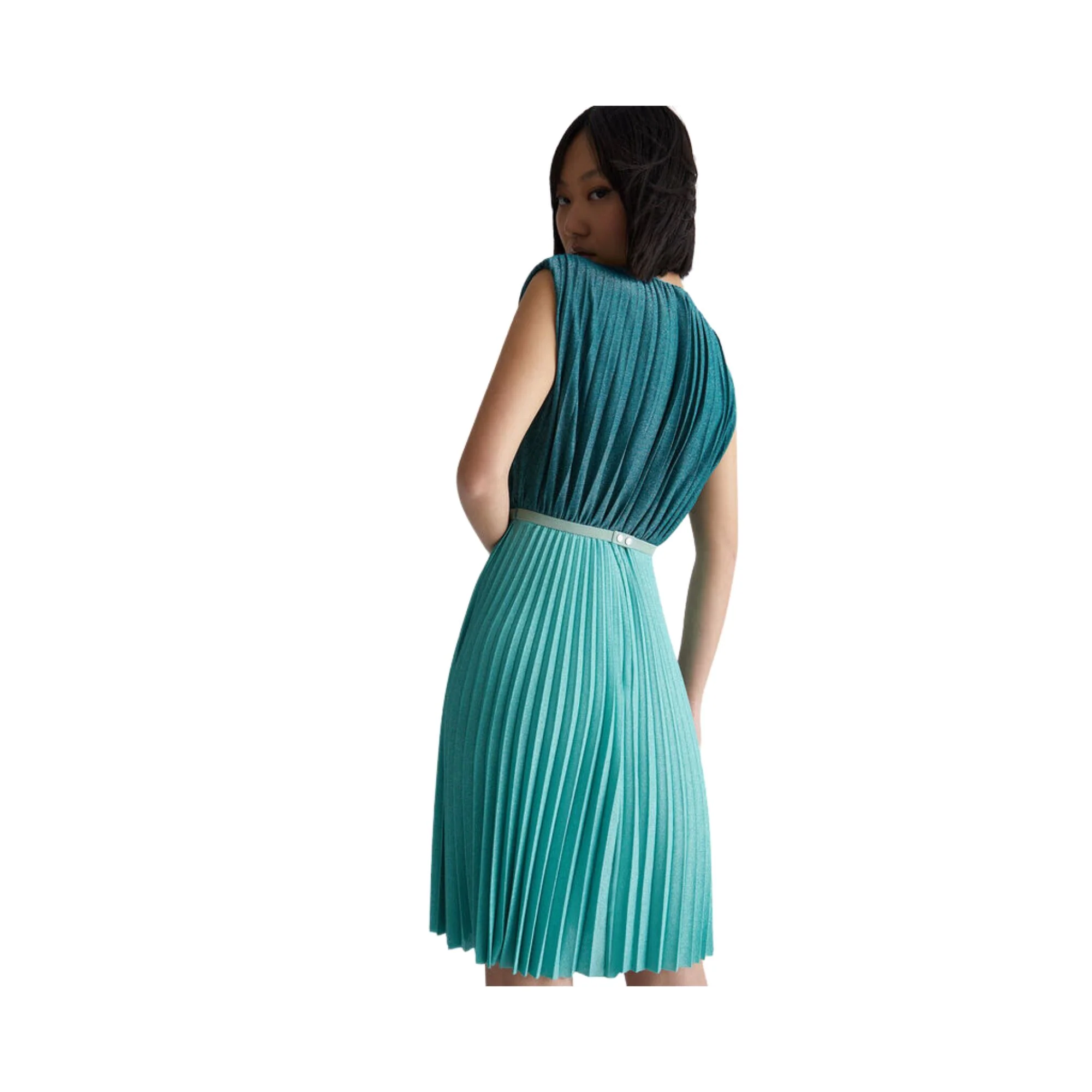 Vestito Donna plissé in lurex - Image 3