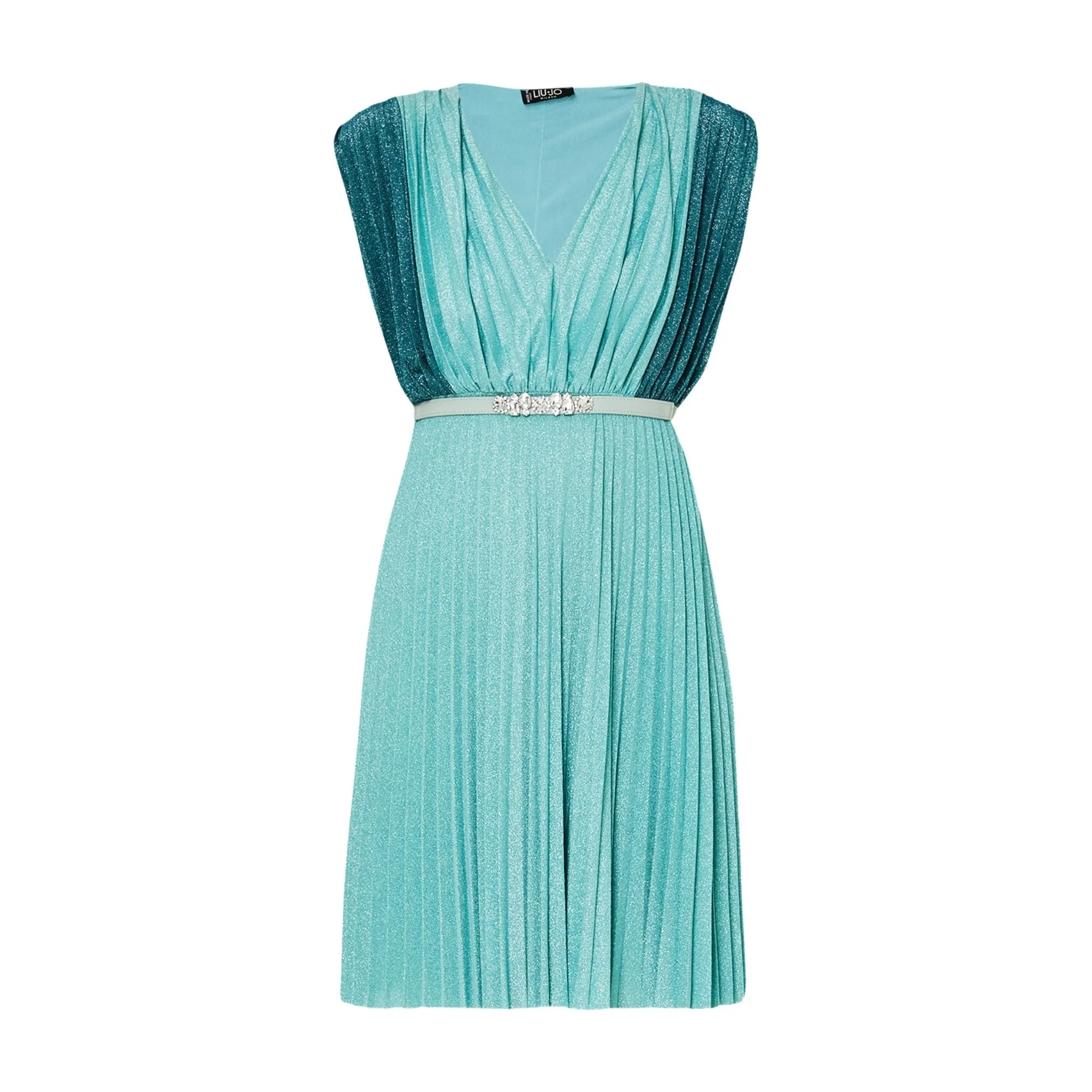 Vestito Donna plissé in lurex - Image 6