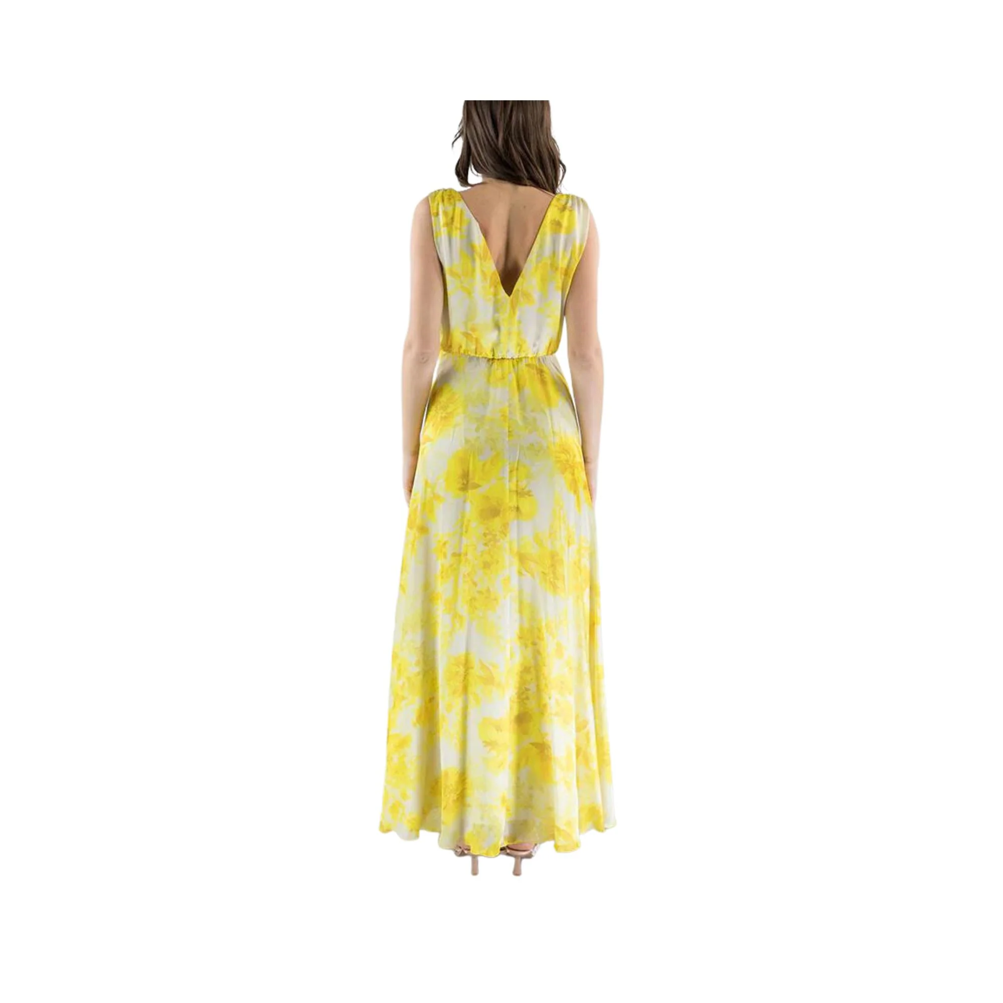 Abito Donna lungo con fantasia floreale - Image 3