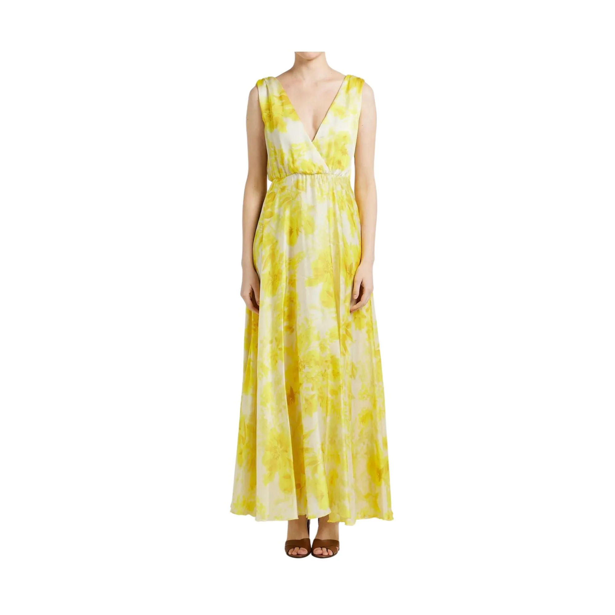 Abito Donna lungo con fantasia floreale - Image 5