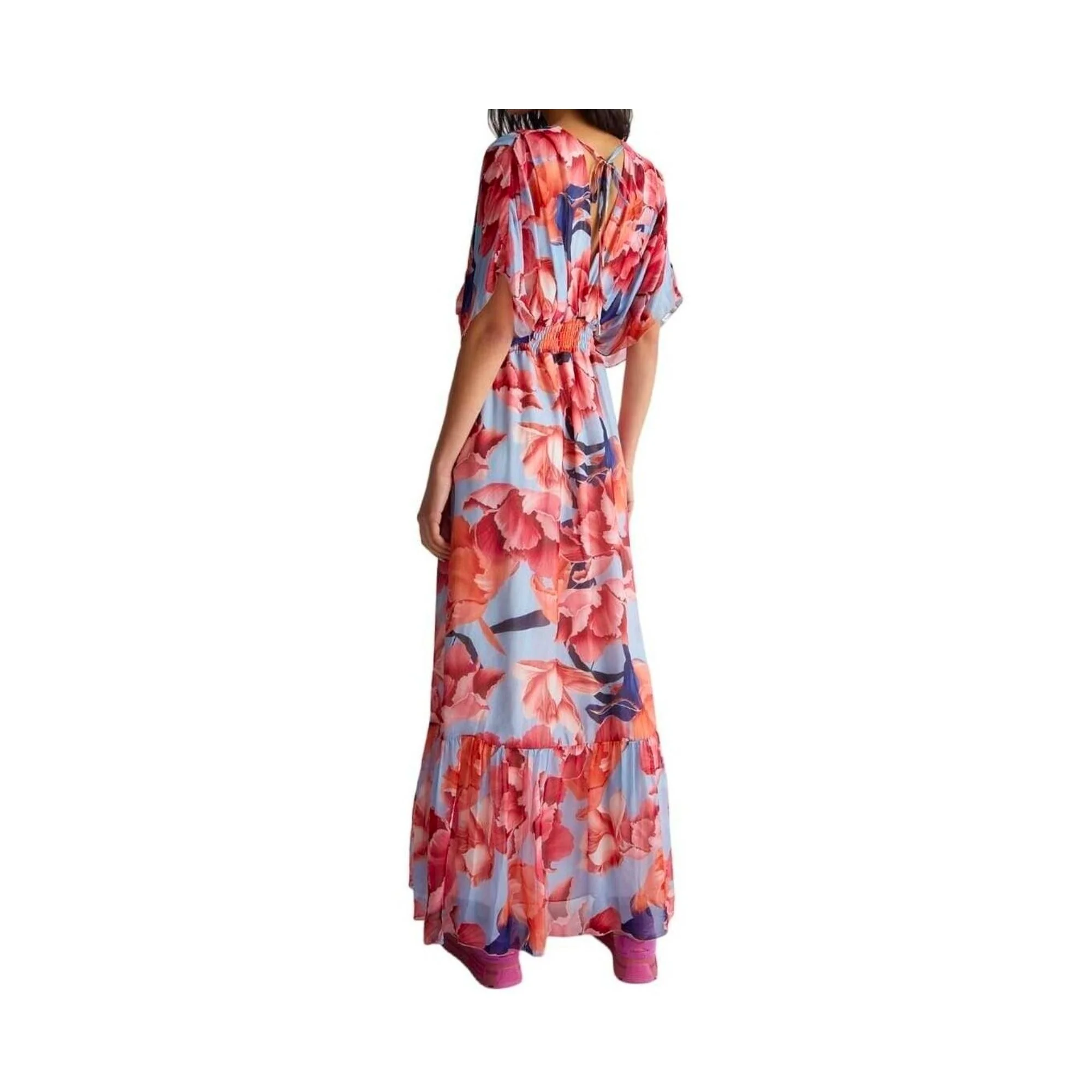 Abito Donna lungo con stampa floreale - Image 2