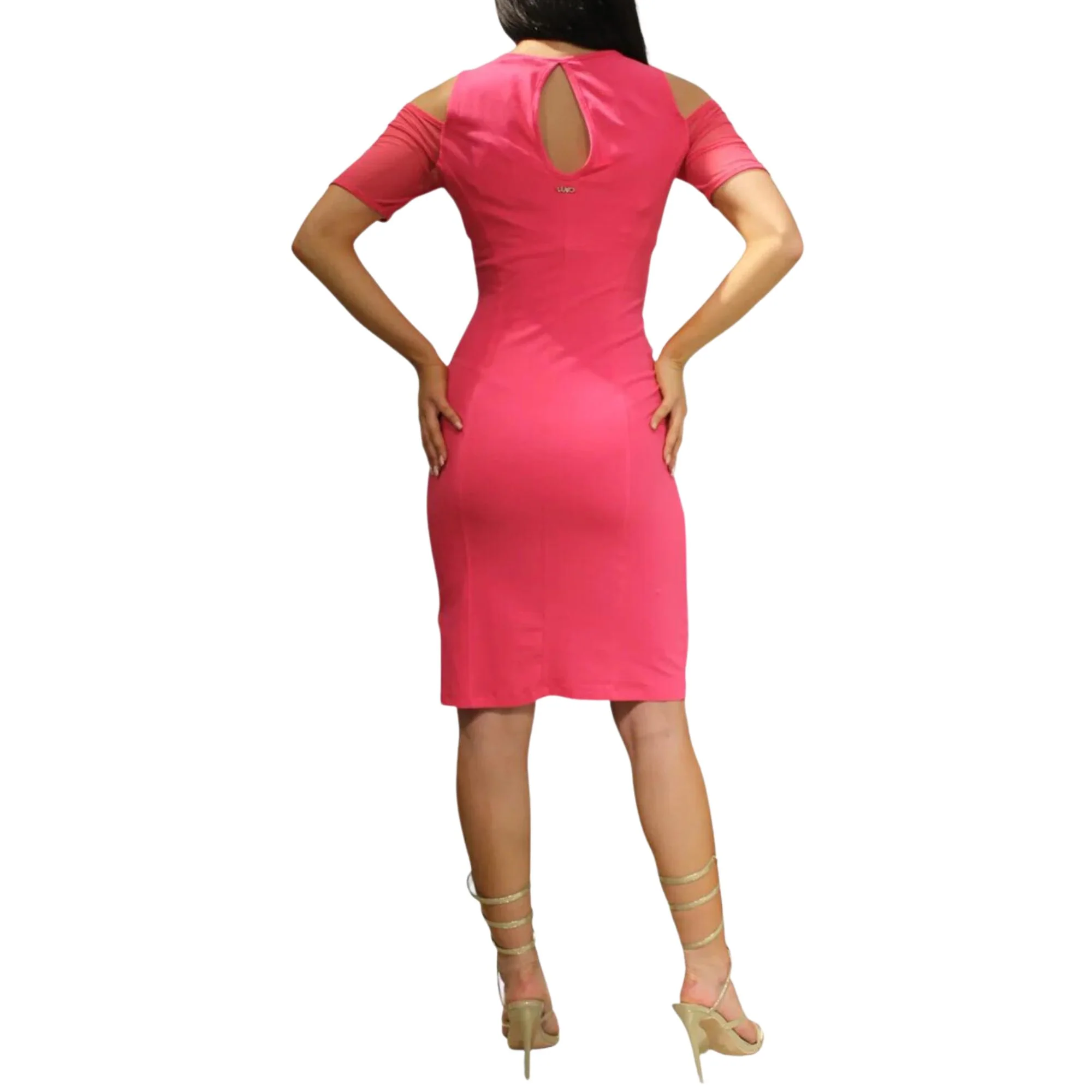 Abito Donna con motivo cut-out sulle spalle - Image 2