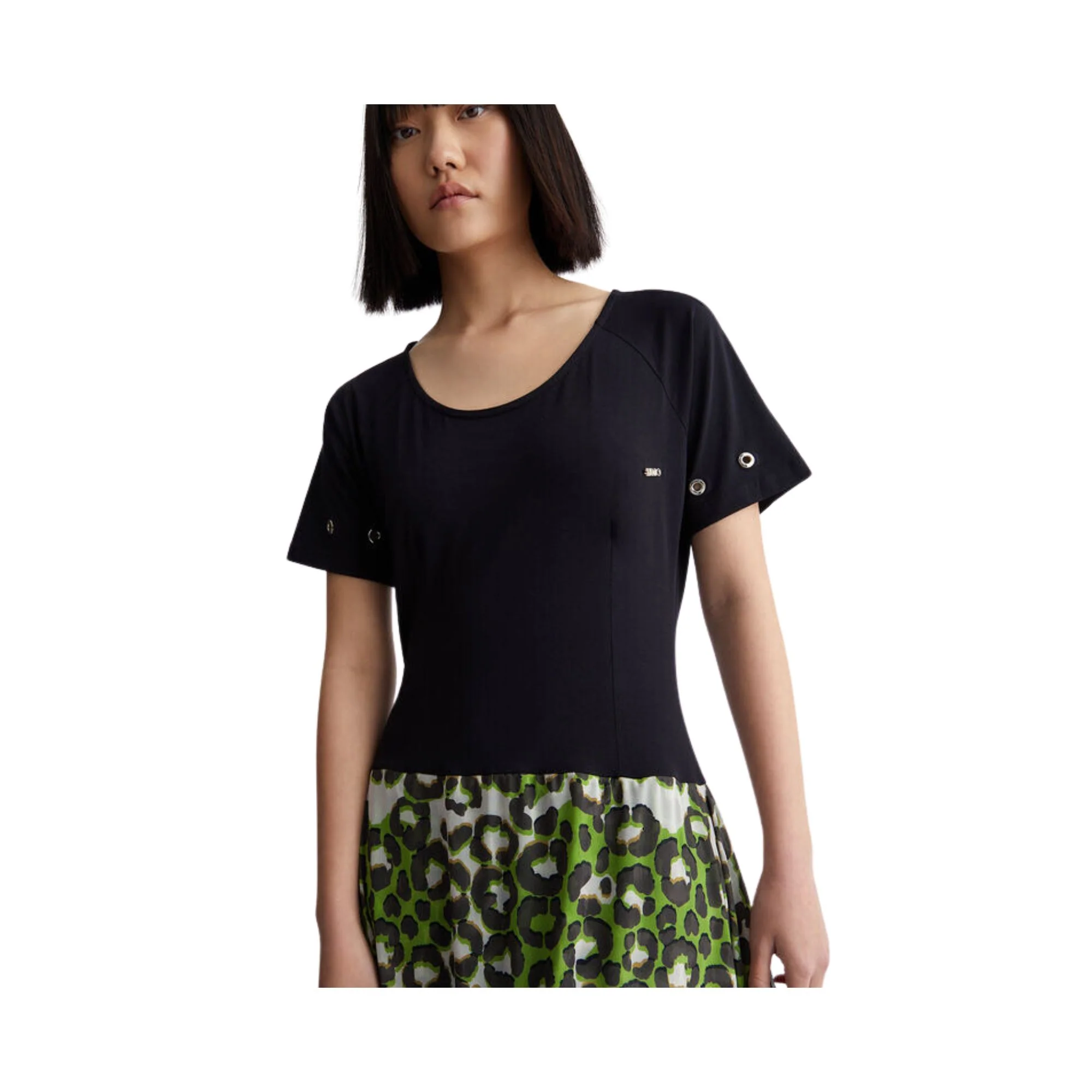 Abito Donna con gonna in tulle animalier - Image 5