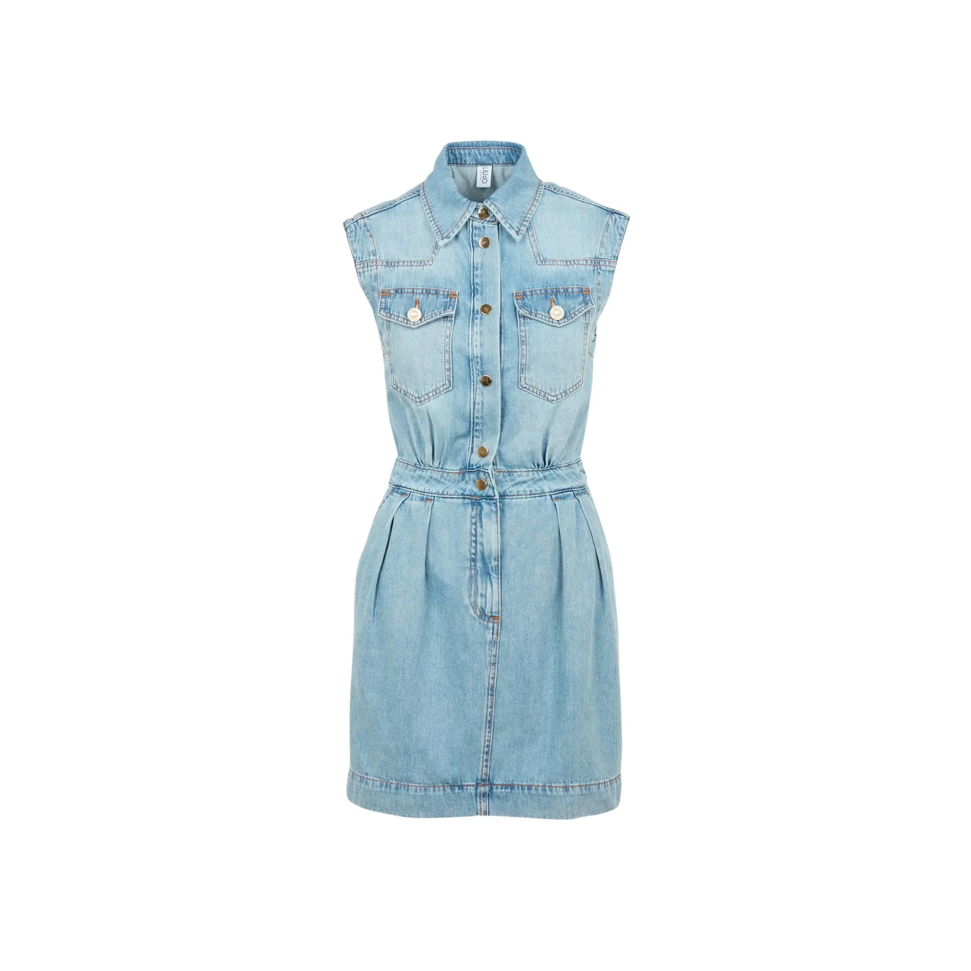 Abito Donna corto in Jeans