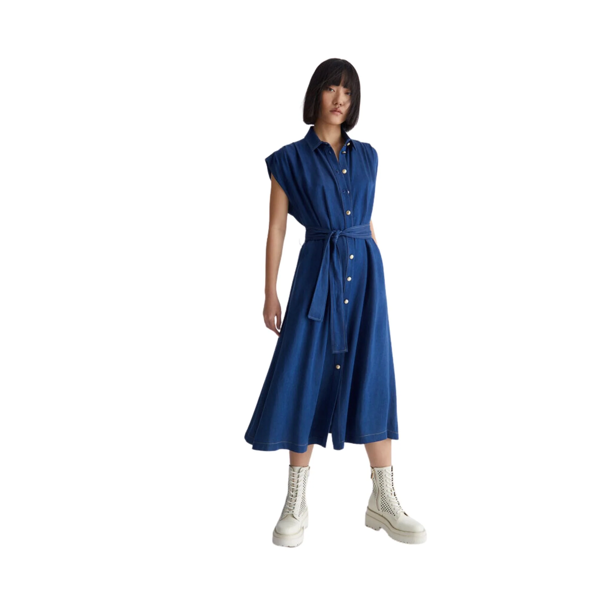 Abito Donna con bottoni frontali - Image 2