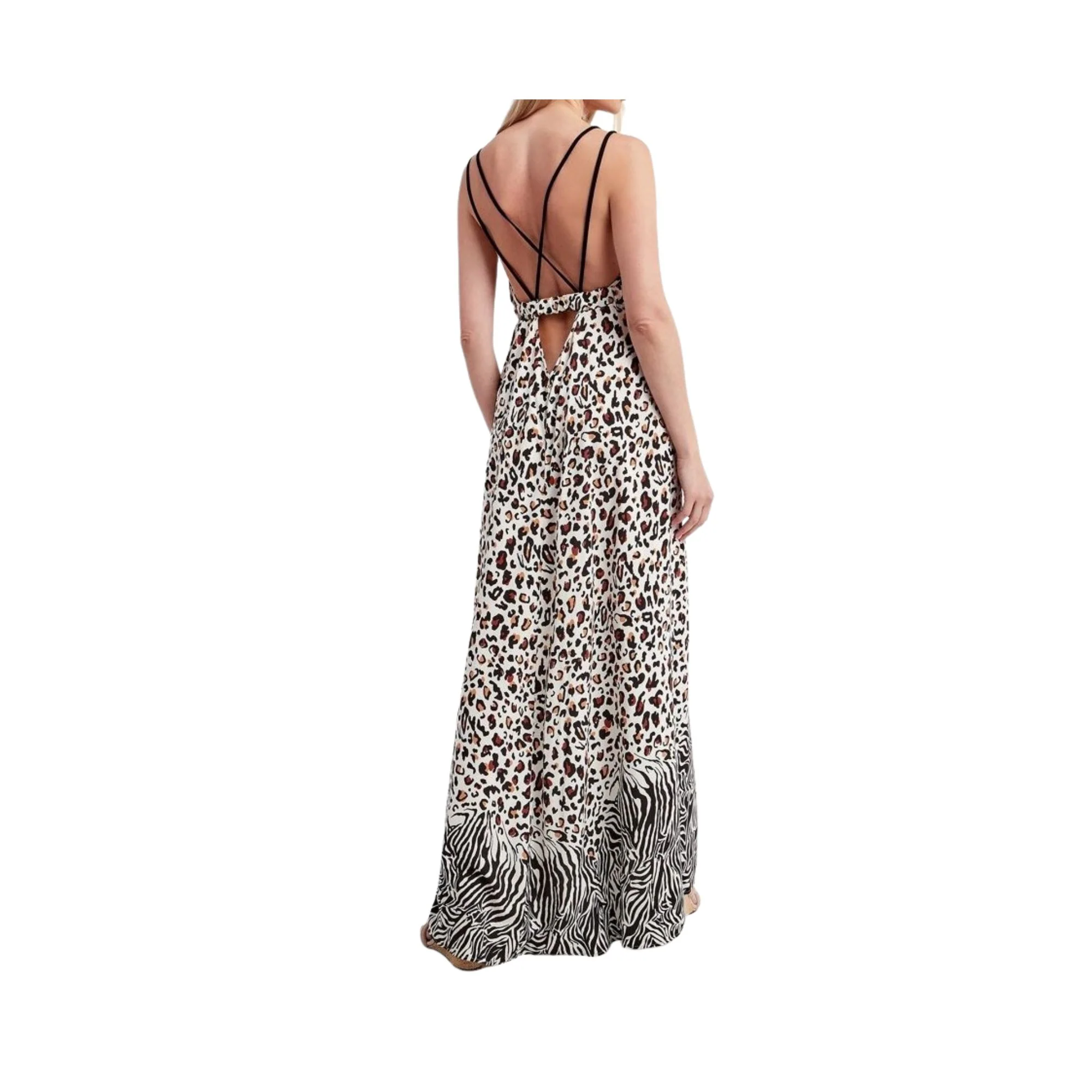 Abito Donna lungo animalier - Image 2