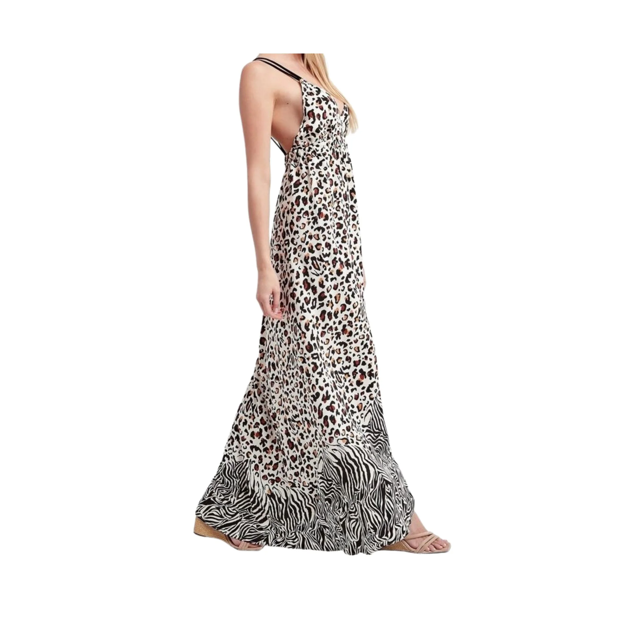 Abito Donna lungo animalier - Image 3