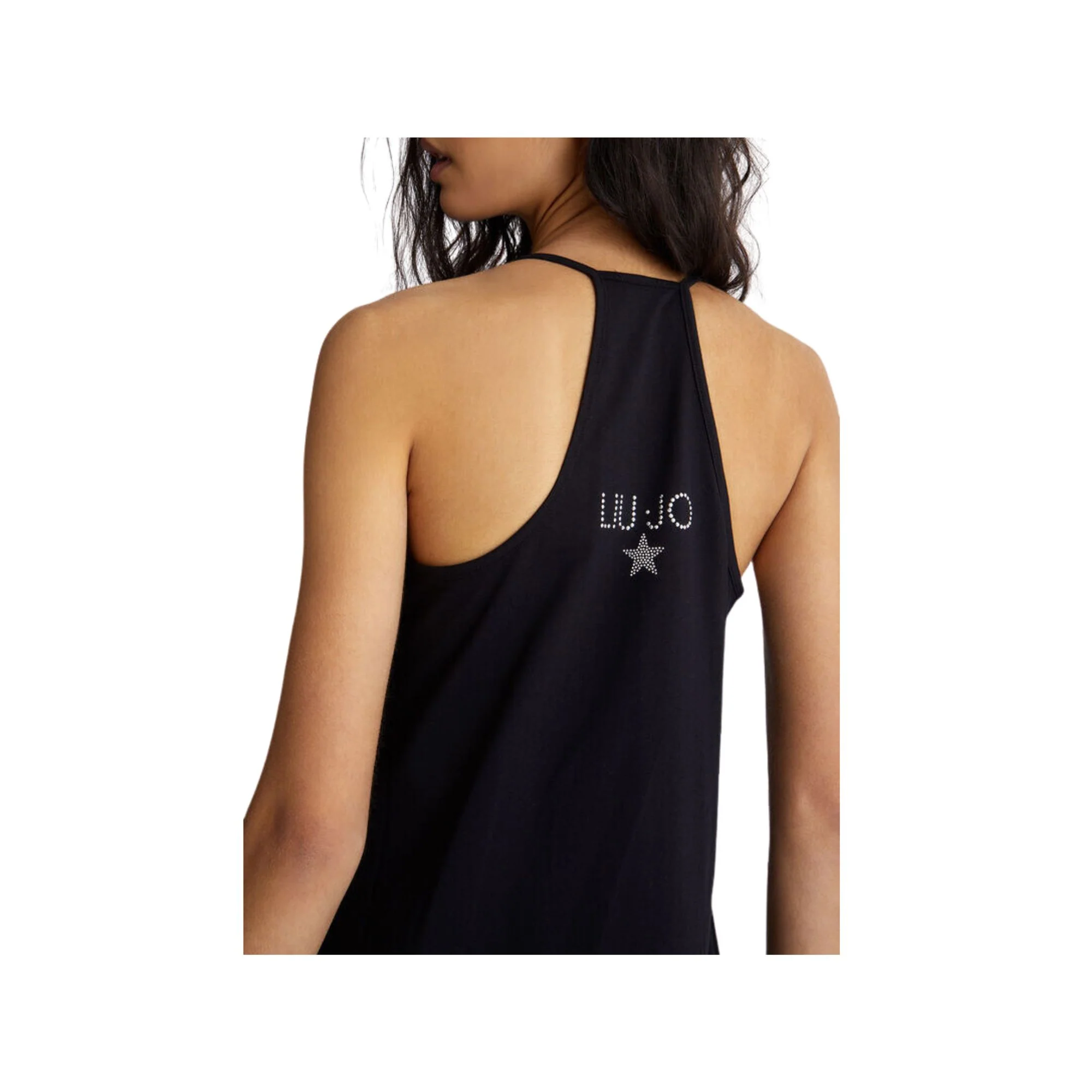Abito Donna lungo con stella e logo sul retro - Image 5