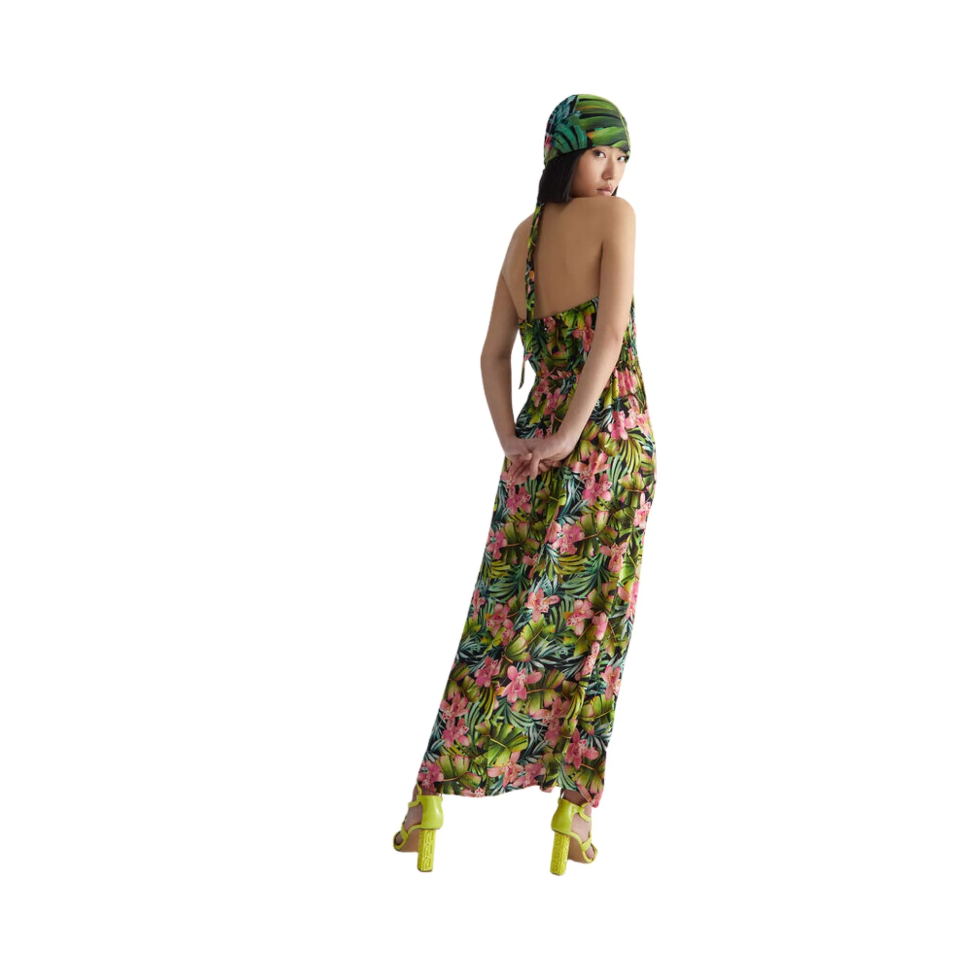 Abito Donna lungo con fantasia - Image 3