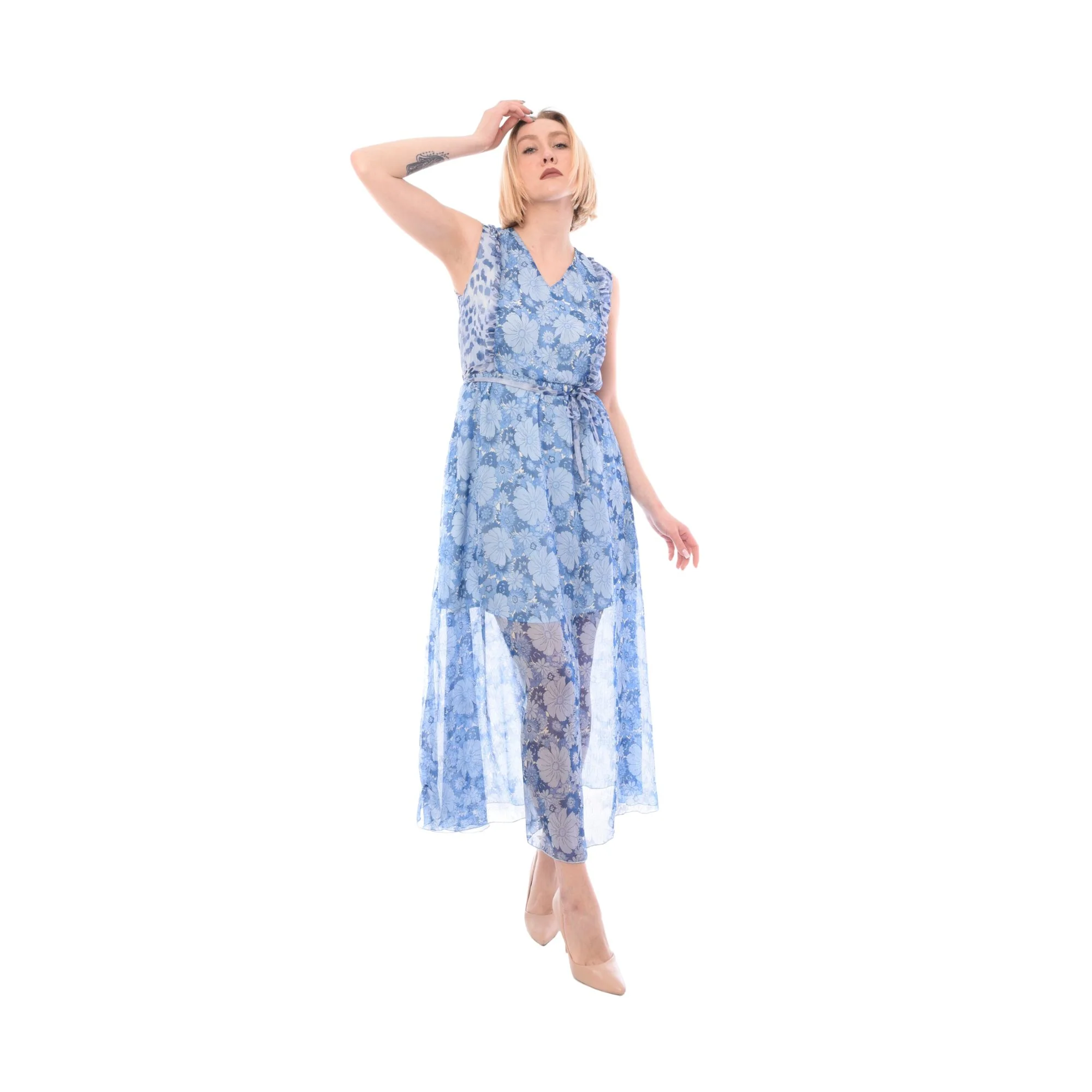 Abito Donna lungo floreale - Image 4