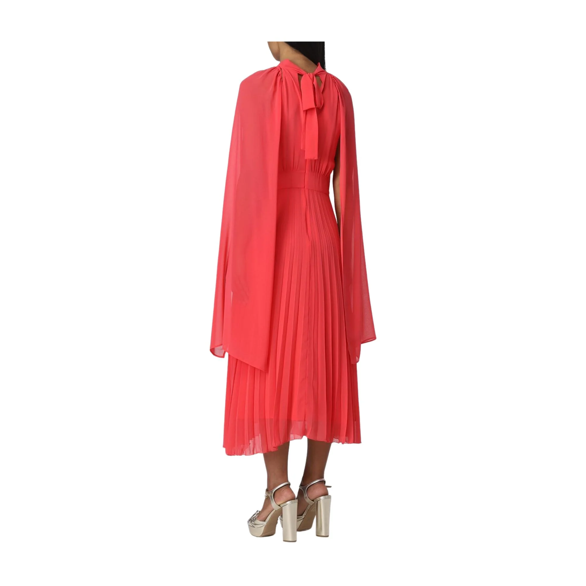 Abito Donna cerimonia con foulard staccabile - Image 5
