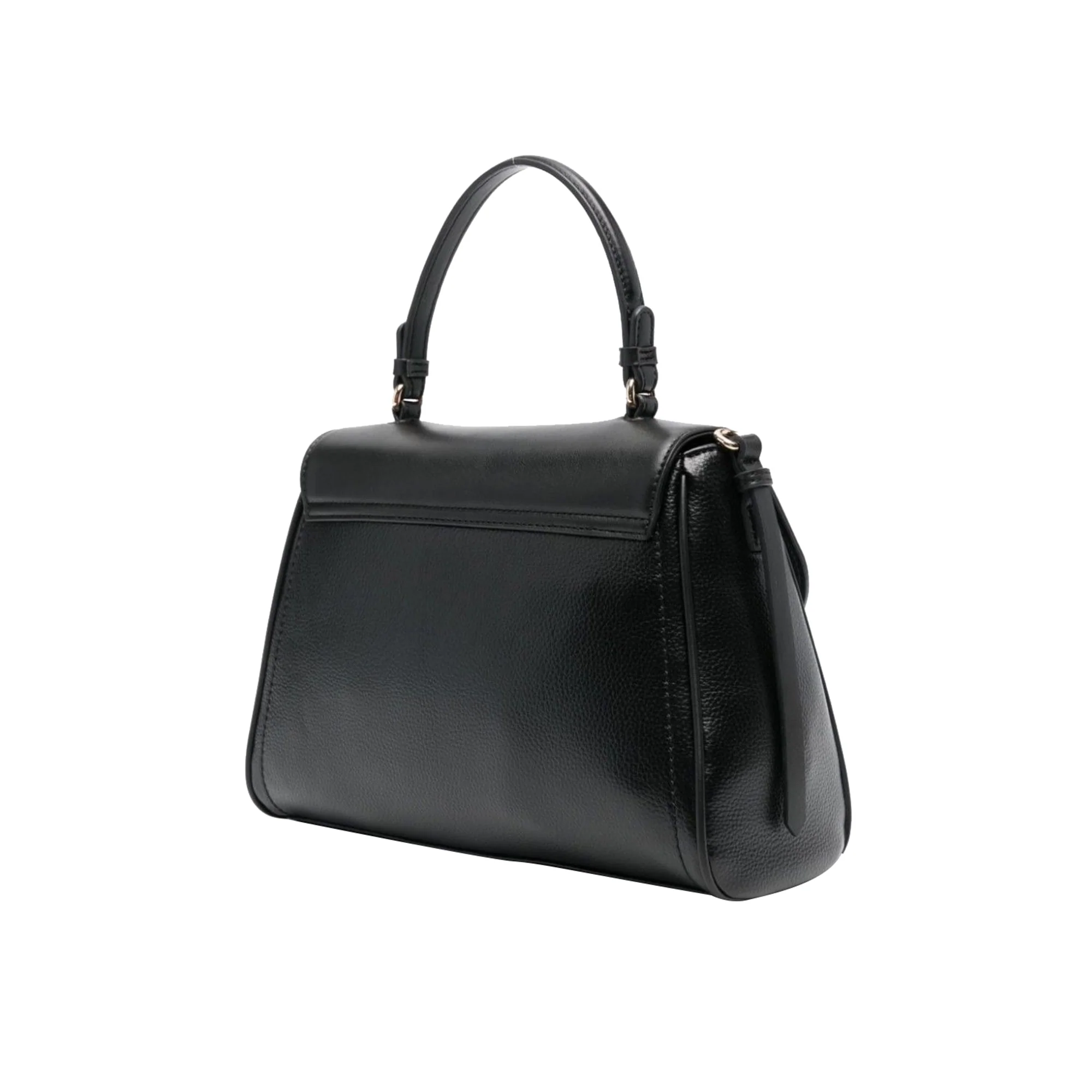 Borsa Donna a mano tinta unita nera - Image 2