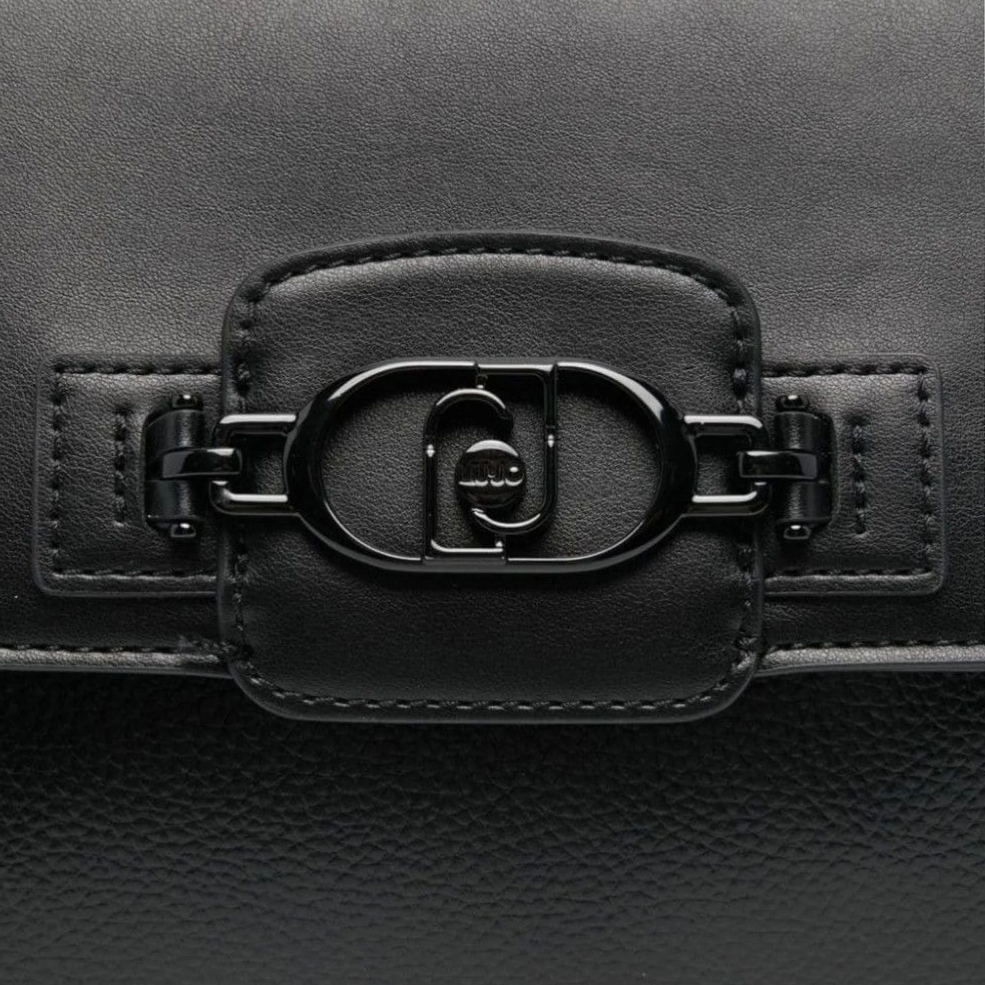 Borsa Donna a mano tinta unita nera - Image 4