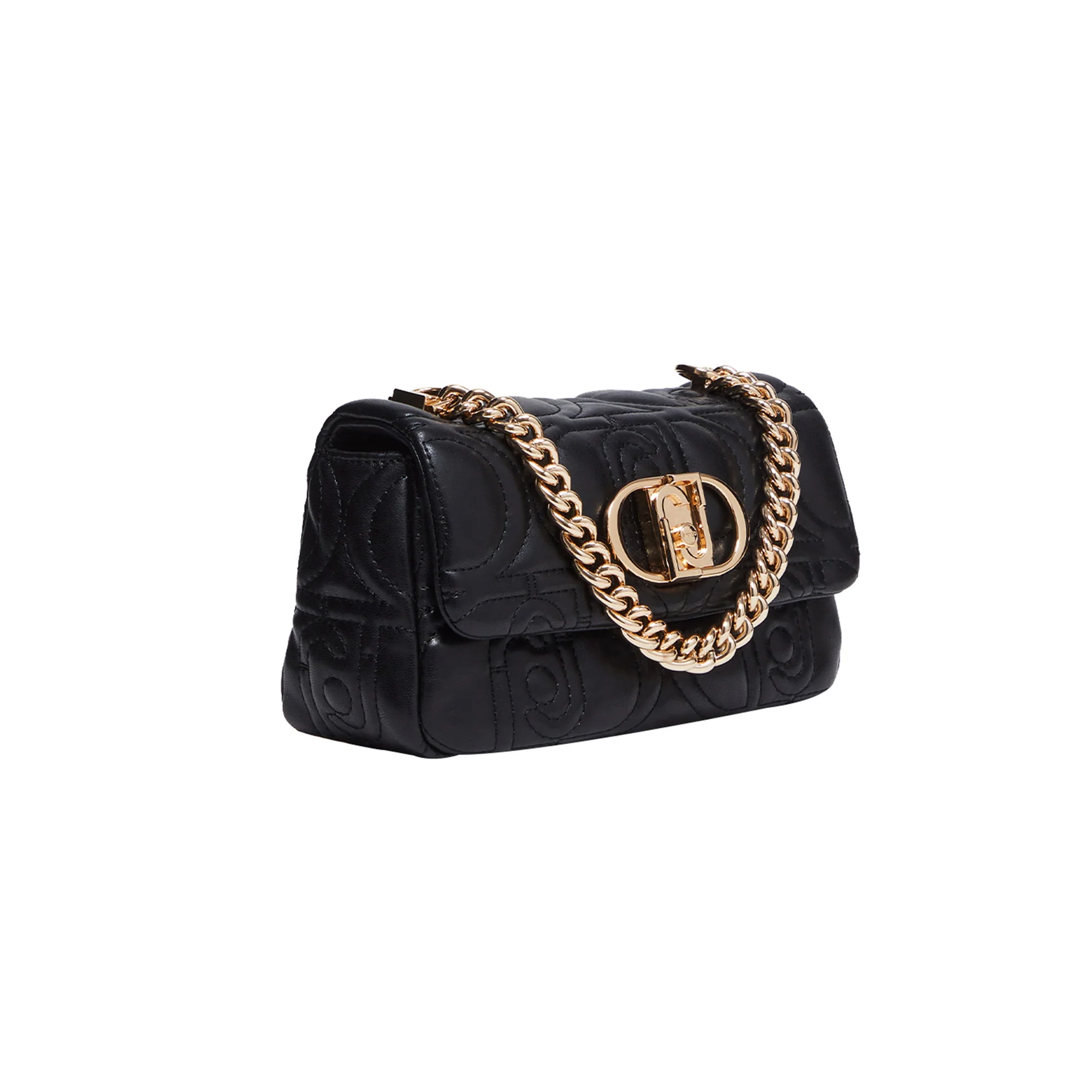 Borsa a spalla matelassé con logo Nera - Image 2