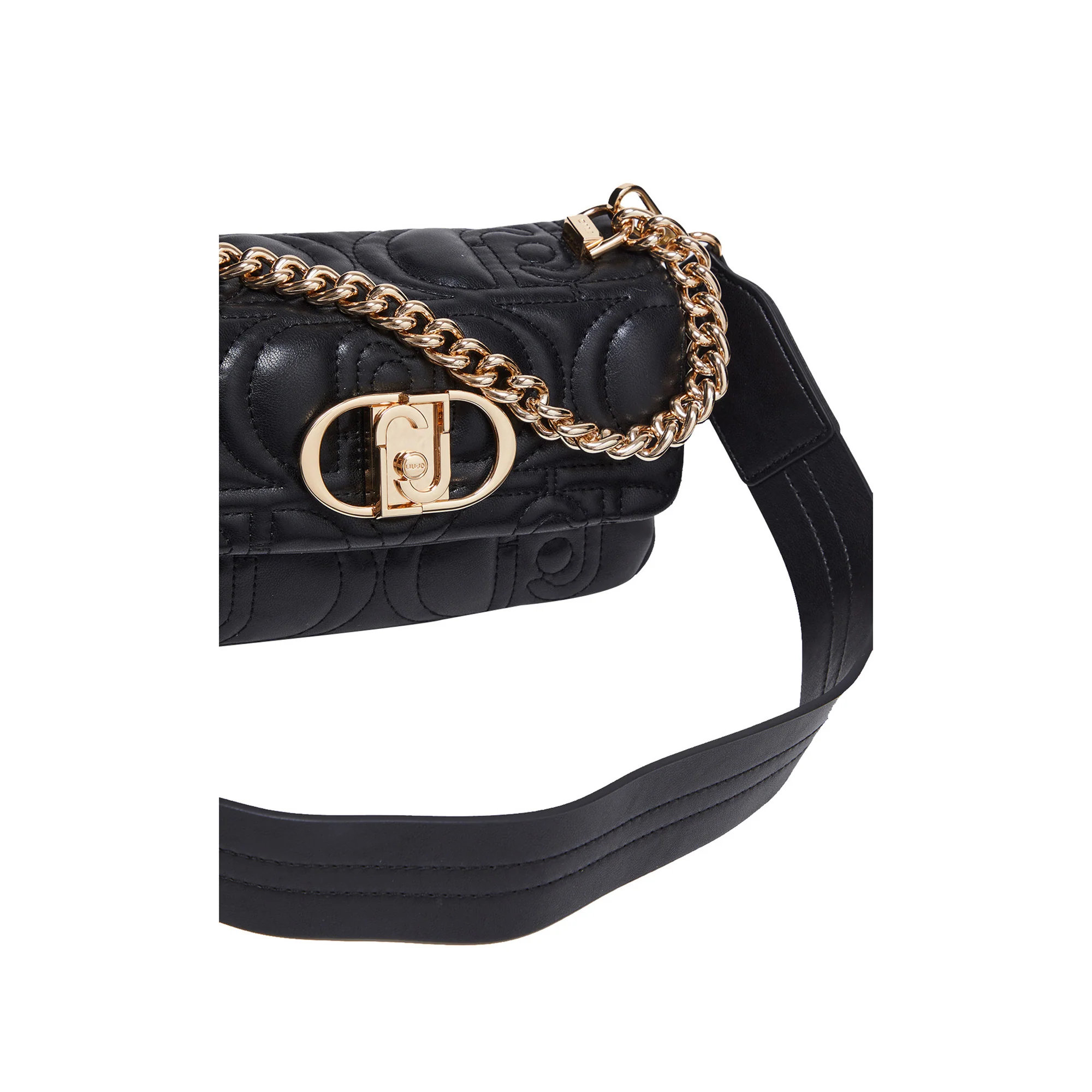 Borsa a spalla matelassé con logo Nera - Image 5