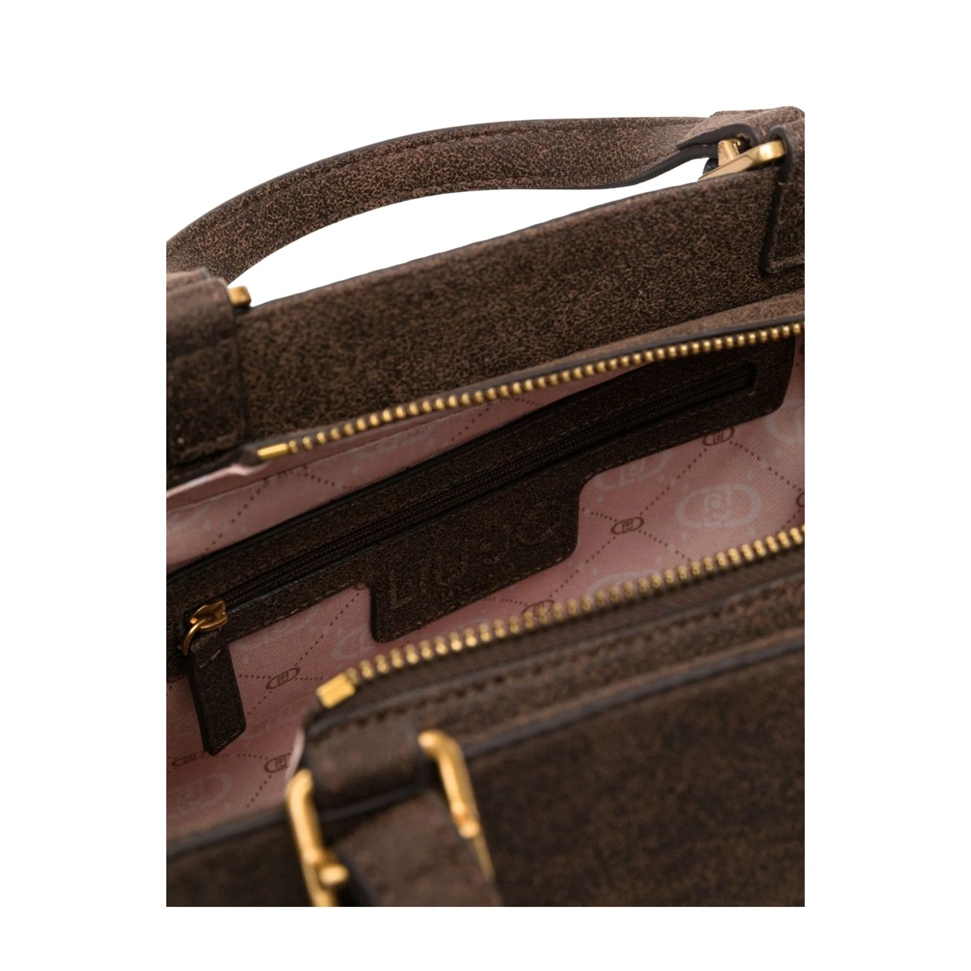 Borsa a mano con dettaglio ecopelliccia - Image 3