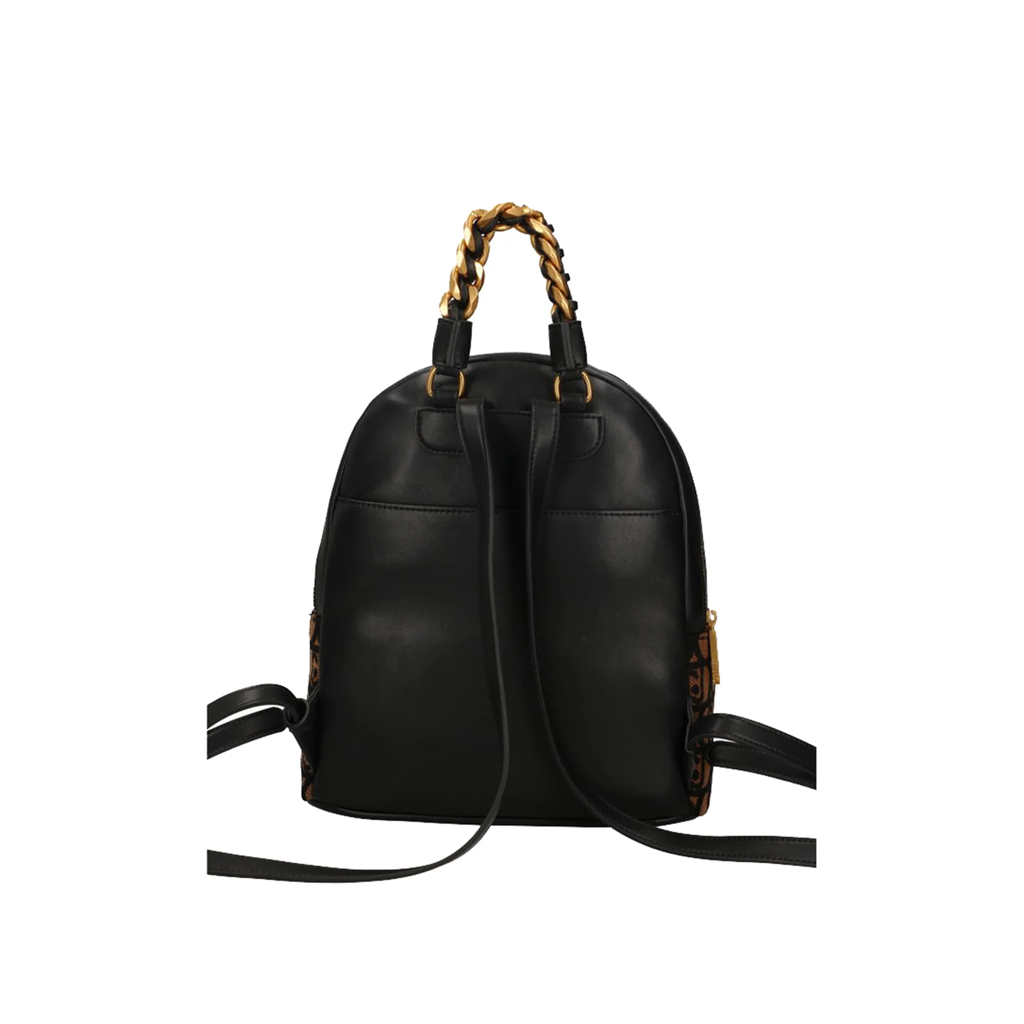 Zaino Donna con tasche a chiusura zip marrone - Image 4