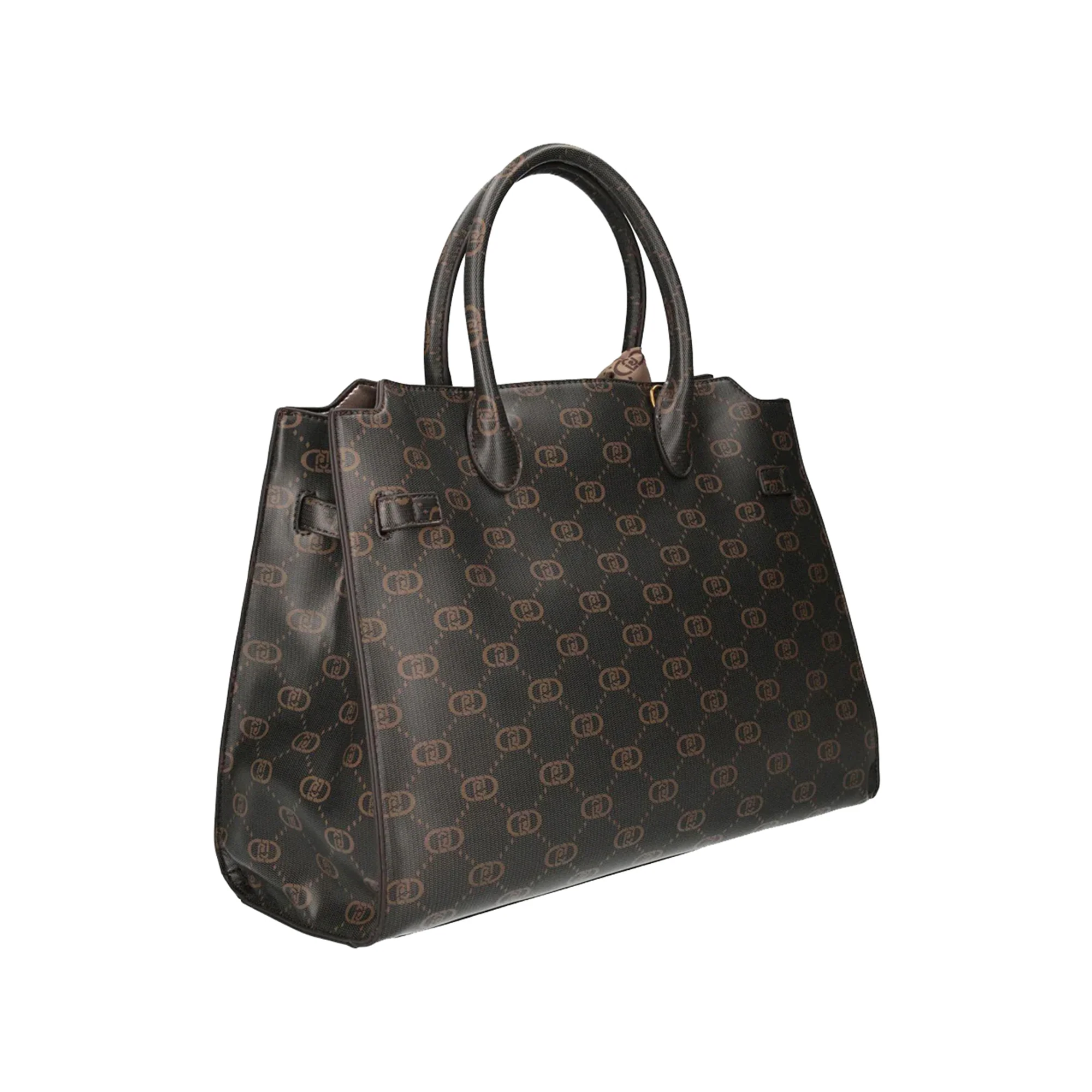 Borsa Donna con foulard removibile e logo all over - Image 3