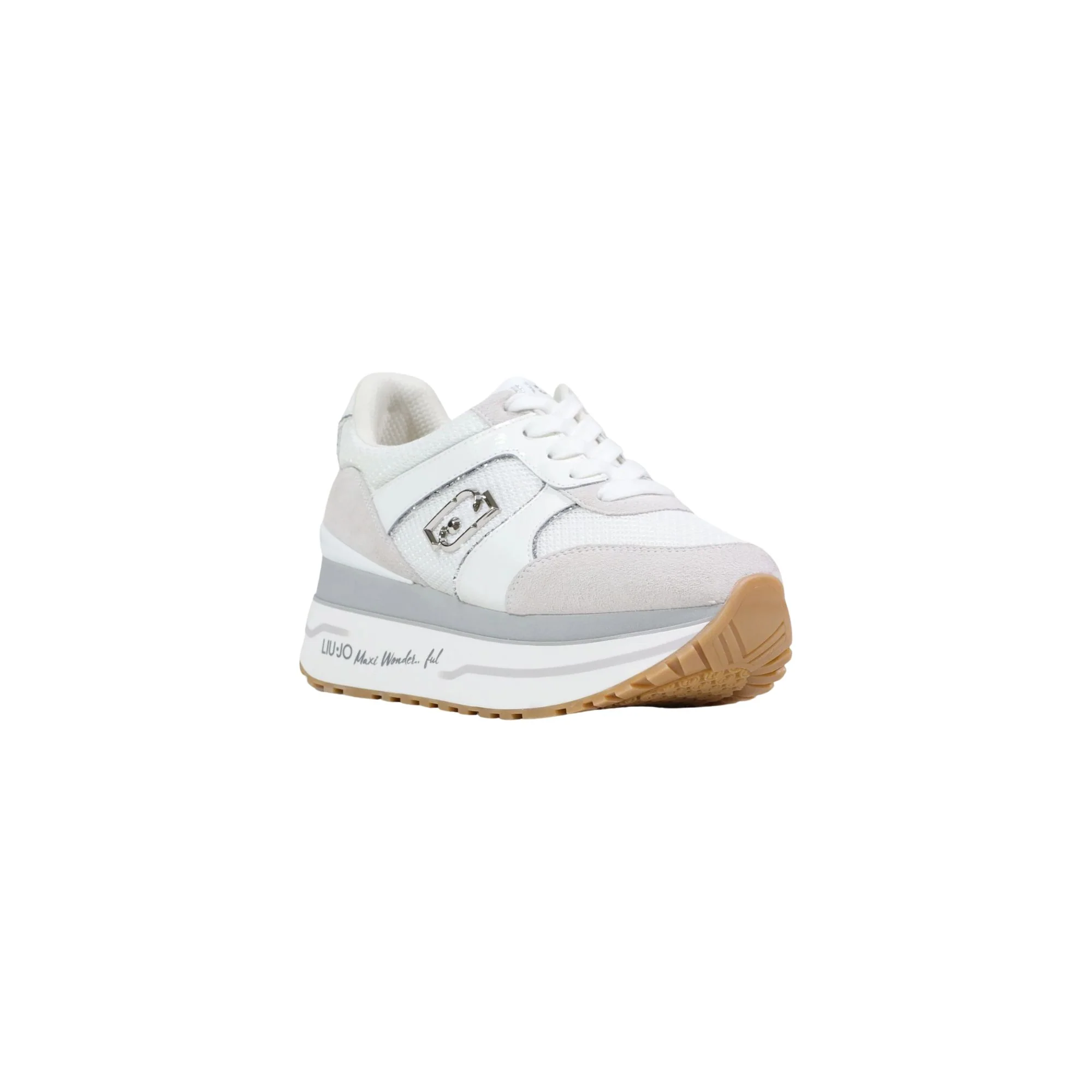 Sneakers Donna con platform bianche - Image 4