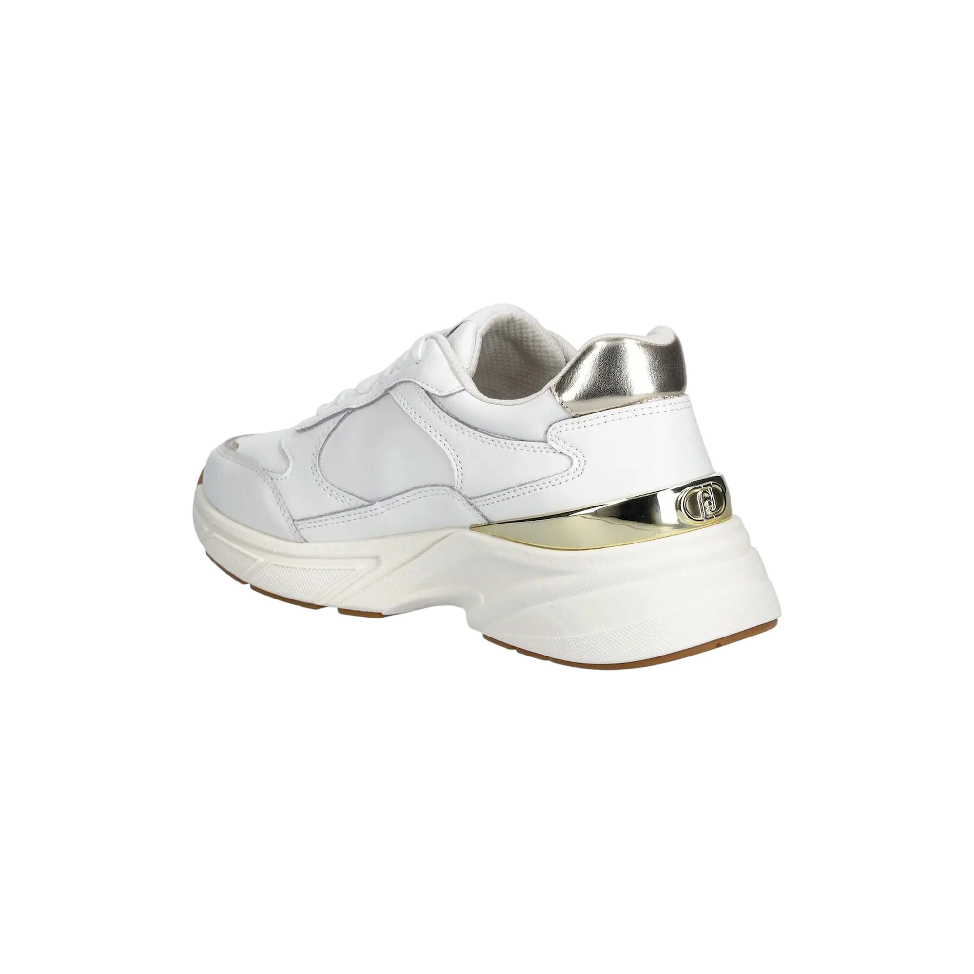 Sneakers Donna bianche con logo laterale - Image 3