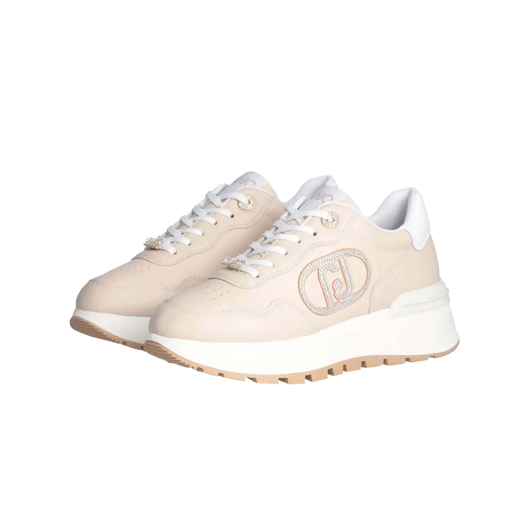 Sneakers Donna con logo strass - Image 2
