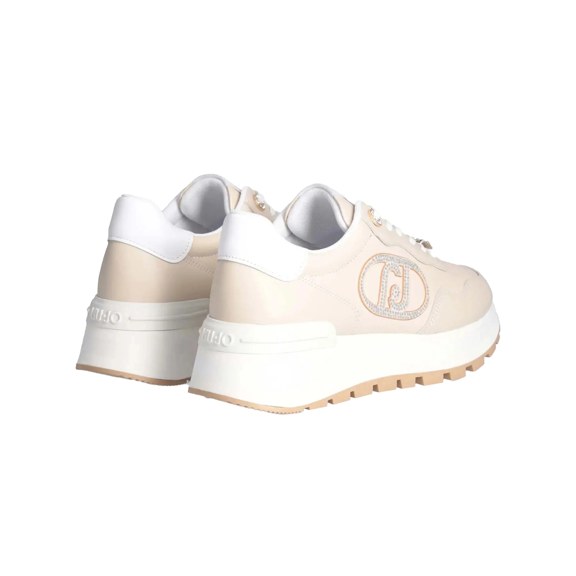 Sneakers Donna con logo strass - Image 3