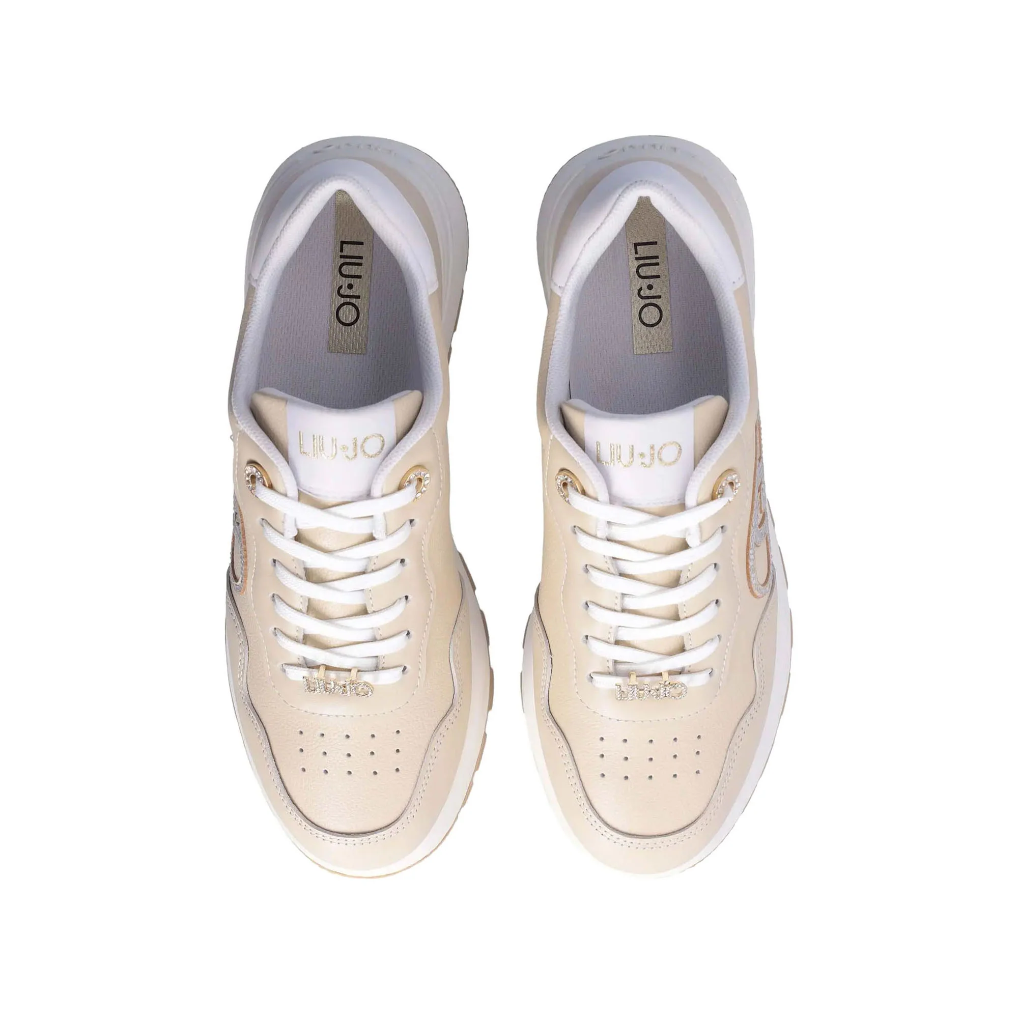 Sneakers Donna con logo strass - Image 4