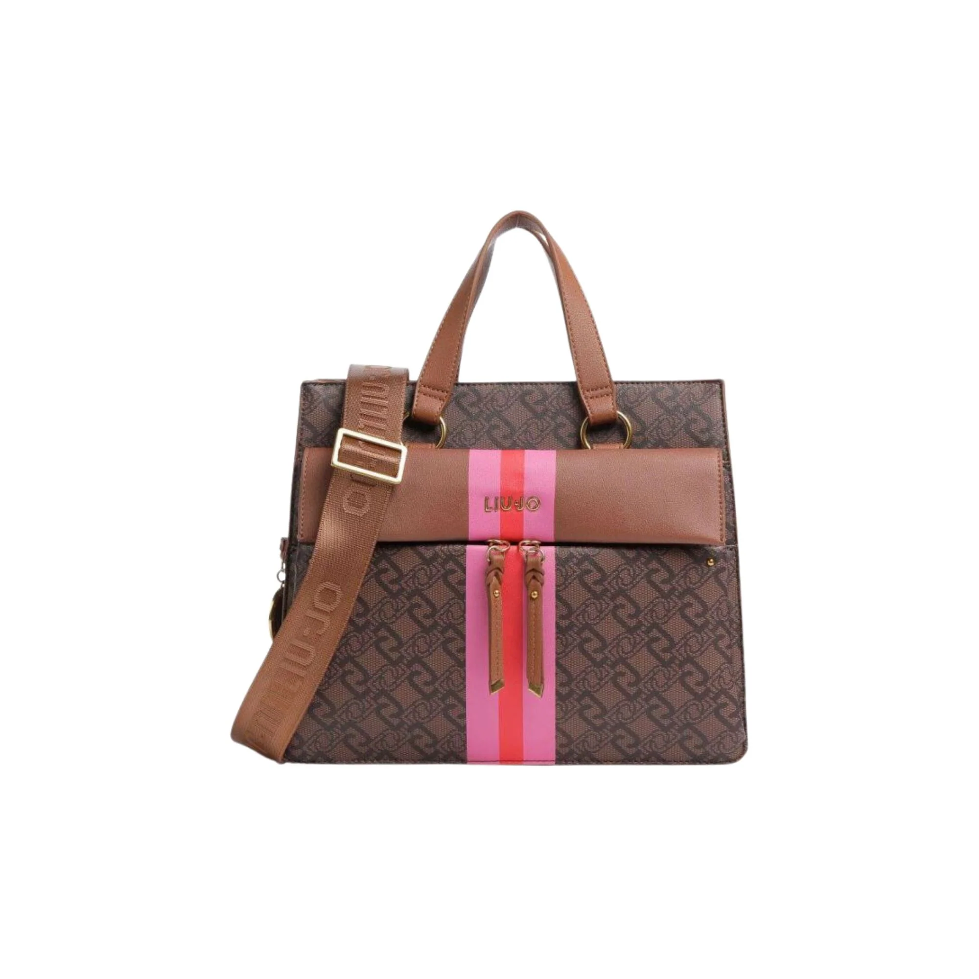 Borsa Donna con motivo logo all over