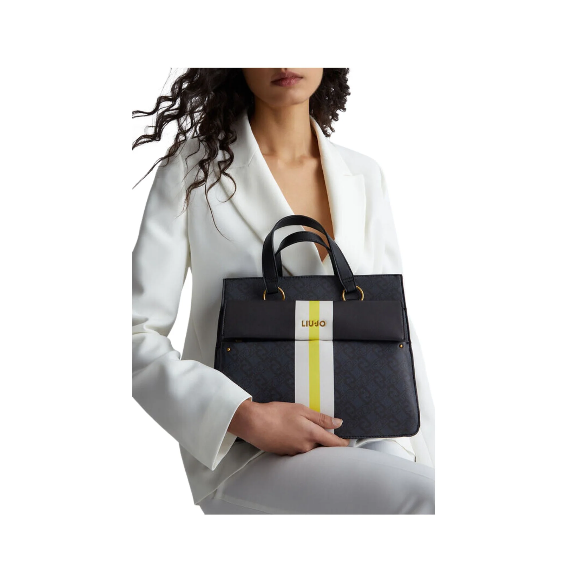 Borsa Donna con motivo logo all over - Image 6