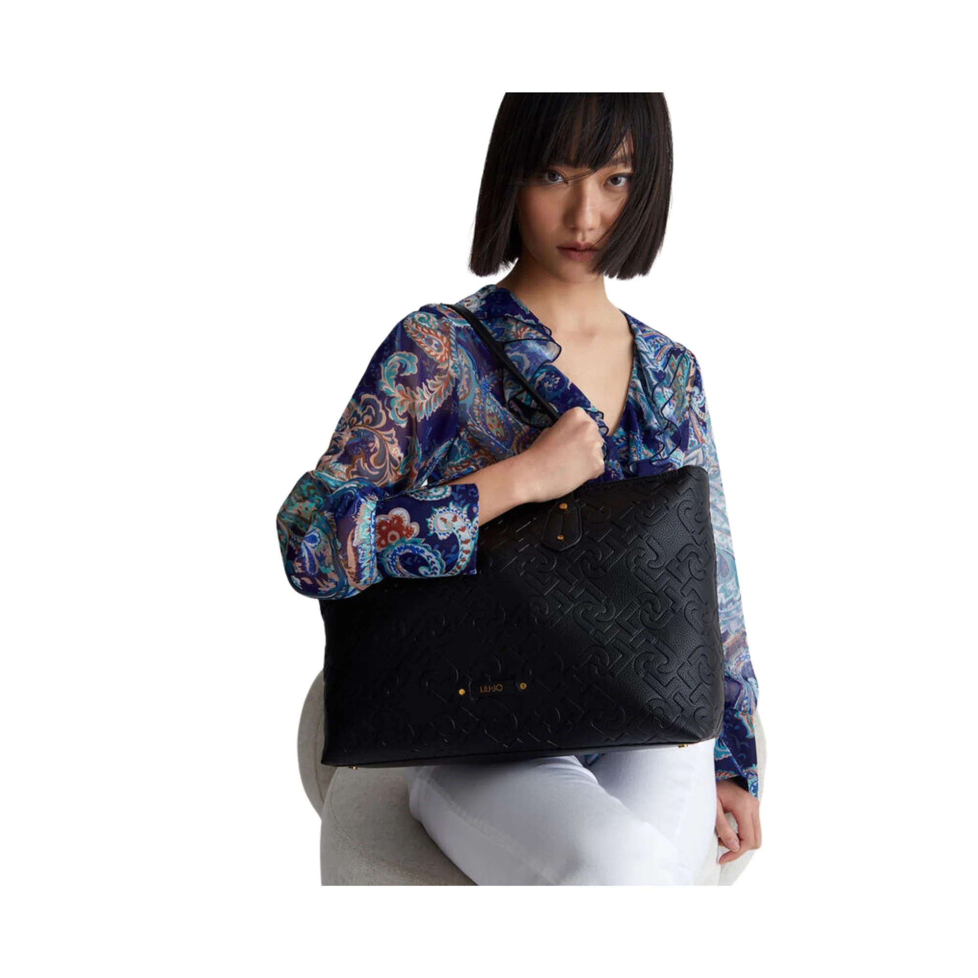 Borsa Donna effetto bottalato - Image 6