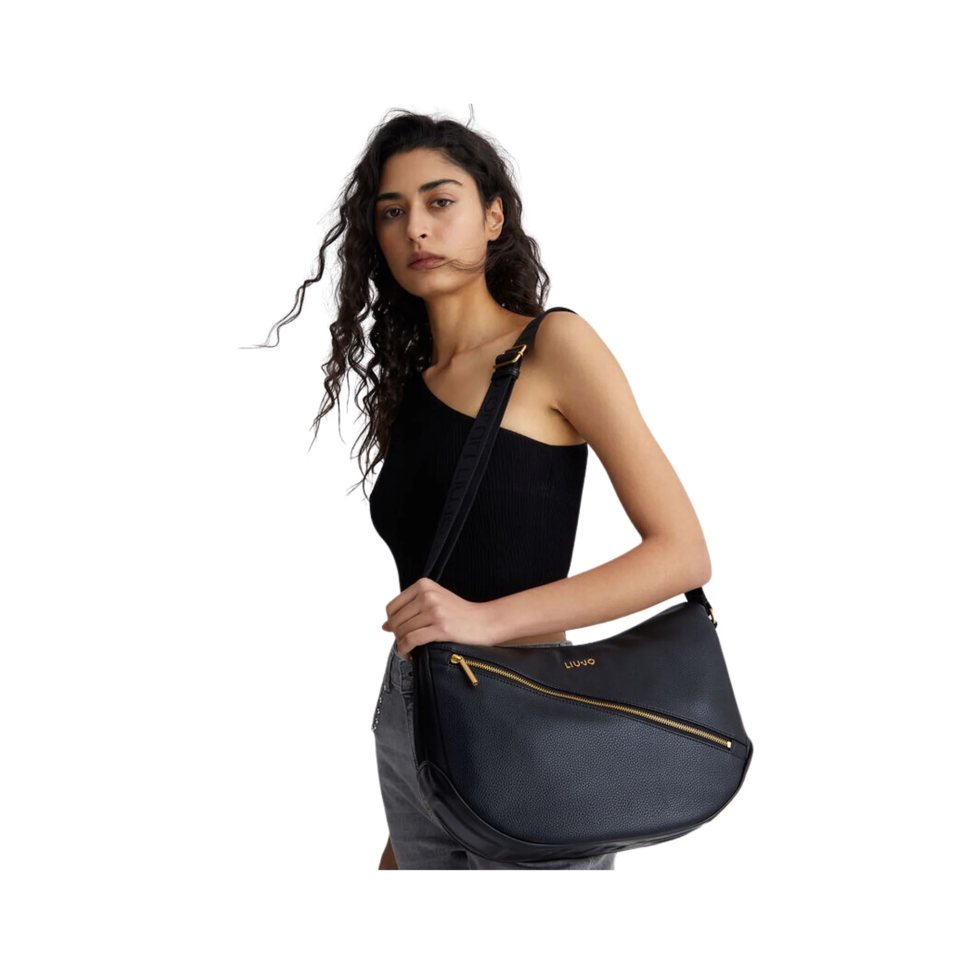 Borsa Donna monospalla con tasca frontale - Image 6