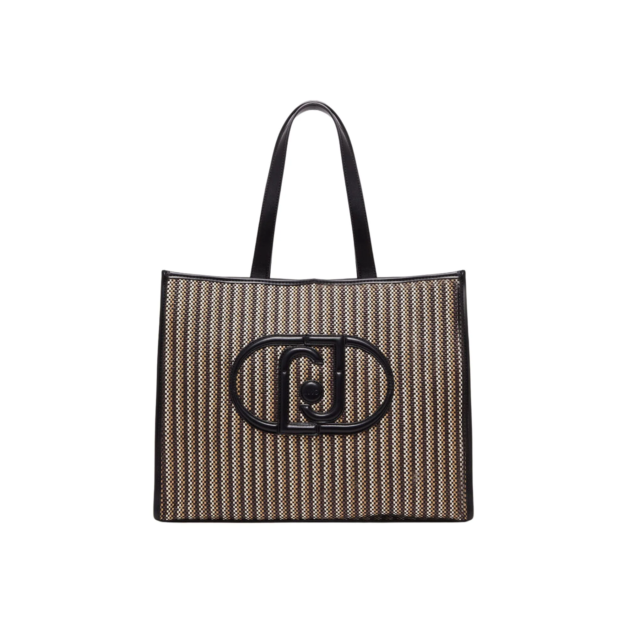 Borsa Donna modello shopper a righe