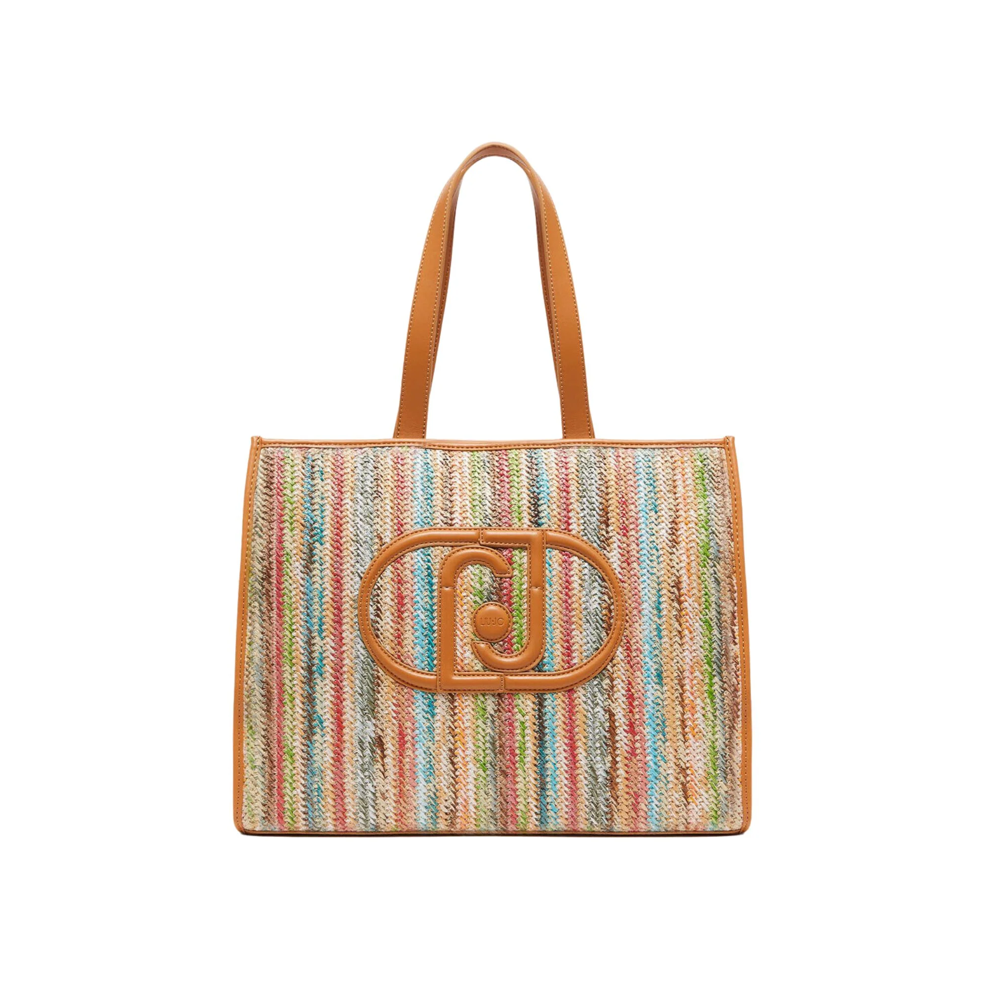 Borsa Donna modello shopper intrecciato