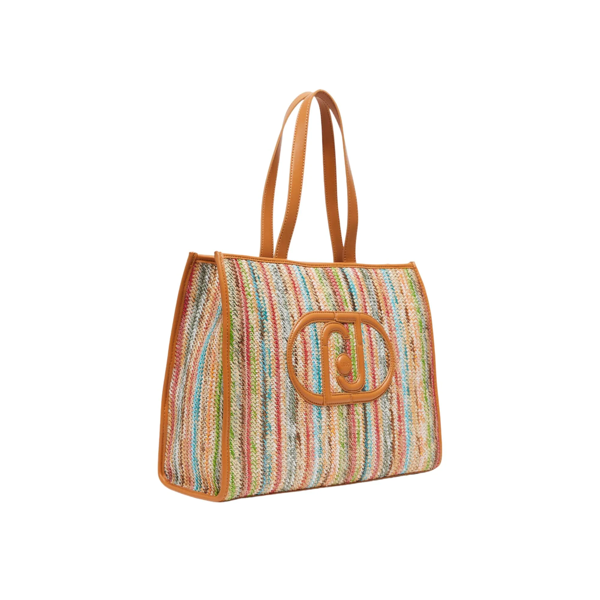 Borsa Donna modello shopper intrecciato - Image 3